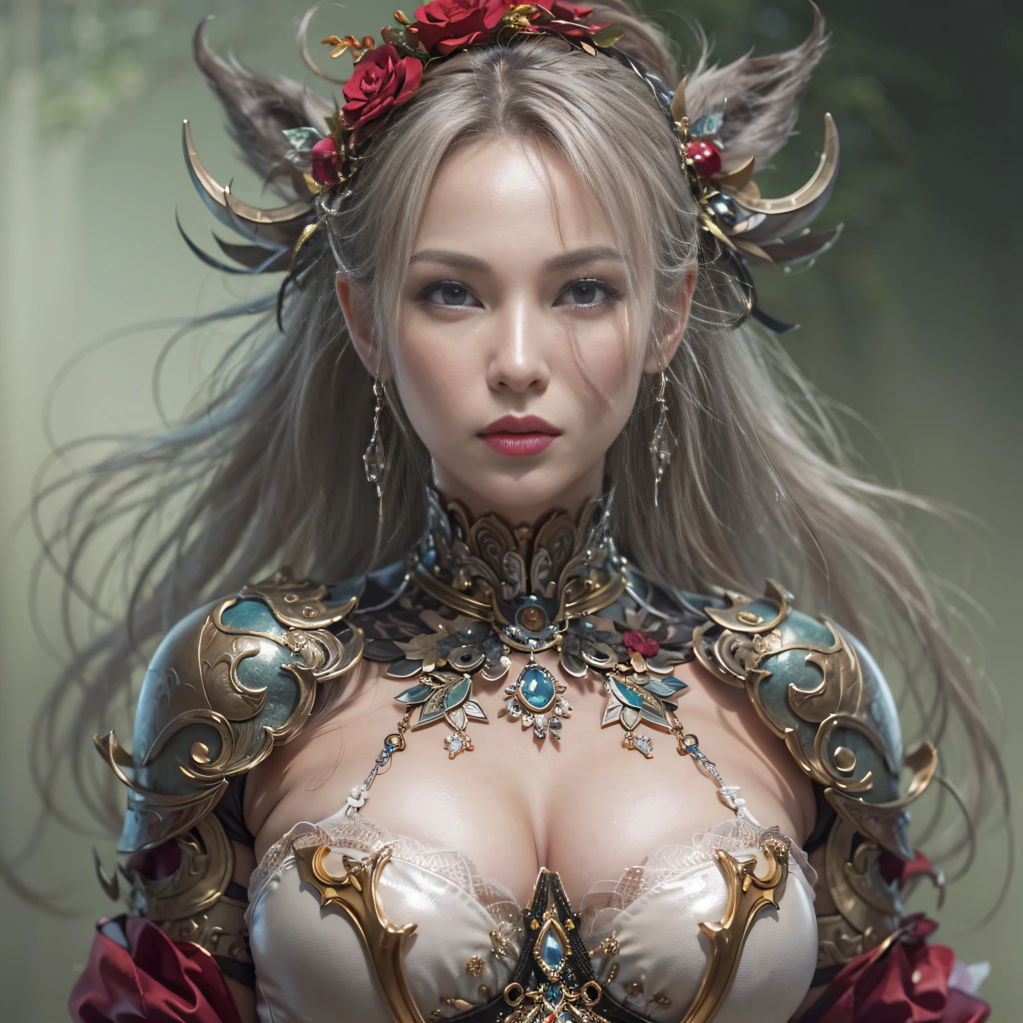 ((masterpiece:1.4)、(top-quality:1.4)、(reallistic:1.7))、a beauty girl、Extraordinary beauty、Bondage style:1.4、latex shiny:1.4、Latex bodysuit、By Luis Royo、age19、1girl in、Super Ultra Ultra Bikini、Super sexy young girl、Colossal tits:1.4、Looking Back Beauty、Attractive best proportions、4fingers and 1thumb、Outstanding style、standingn、fullllbody、foco nítido:1.5、Slender Abs、Anatomically correct representation of the human body:1.4、beauty legs、Two legs、Two arms、hips up high、A detailed eye、Raw photo、red-lips、Red high heels、a choker、a necklace、耳Nipple Ring、Fantastic mythical world landscape:1.4、