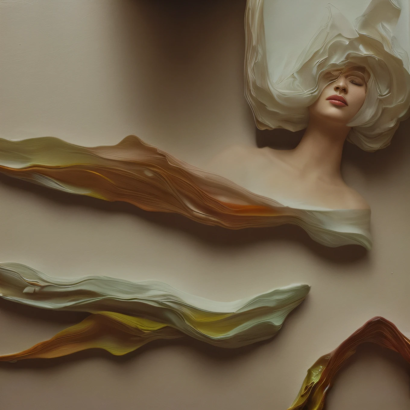Enhance using oil paint