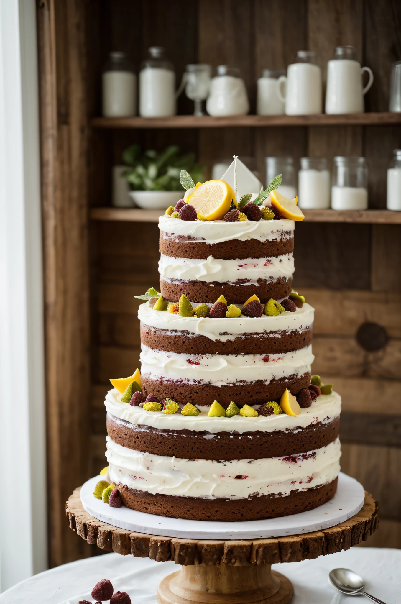 Como IA especializada em imagens, My mission is to go beyond creation. We will travel through nine images of Naked Cakes with rustic coverage, inviting confectioners to a comprehensive experience.

Imagem 1: Emblematic simplicity

A naked vanilla cake, camadas expostas sob creme de leite fresco. Morangos vermelhos brilham no contraste. Celebra a beleza da simplicidade.

Scene in rustic table, cercada por flores e frutas. Um casal saboreia, sorrisos trocados. Ideal for birthdays and weddings.

Imagem 2: Ode ao Chocolate

Bolo de chocolate, camadas profundas, coberto por chocolate amargo. Framboesas e groselhas adicionam vivacidade. Bright roof highlights opulence.

Bolo em bandeja prateada, decorado com velas e confetes. Grupo de amigos compartilha risadas. Perfeito para festas.

Imagem 3: Delicadeza Sutil

Naked Cake de baunilha, camadas leves, lightly sweetened cream. Pink peaches and mint create a soft touch. Cena que acalma os olhos.

Bolo disposto em travessa de porcelana, cercado por flores e folhas. A woman appreciates every bit with a smile. Ideal para momentos de tranquilidade.

Imagem 4: Creative Boldness

Almond and pistachio cake, Rustic coverage. Kiwis and lemon zest add boldness. Green cream is an expression of creativity.

Bolo colocado em uma bandeja de madeira, Amid a backdrop of fruits and flowers. A lively group of children enjoy the taste and fun. Perfeito para encontros familiares.

These images meticulously created by an AI capture not only the diversity of flavors and visuals in Naked Cakes, but also the variety of scenarios, tamanhos e personagens que enriquecem cada cena. Each photo is an invitation to a unique experience, onde cores, textures and characters intertwine, Creating memorable stories.