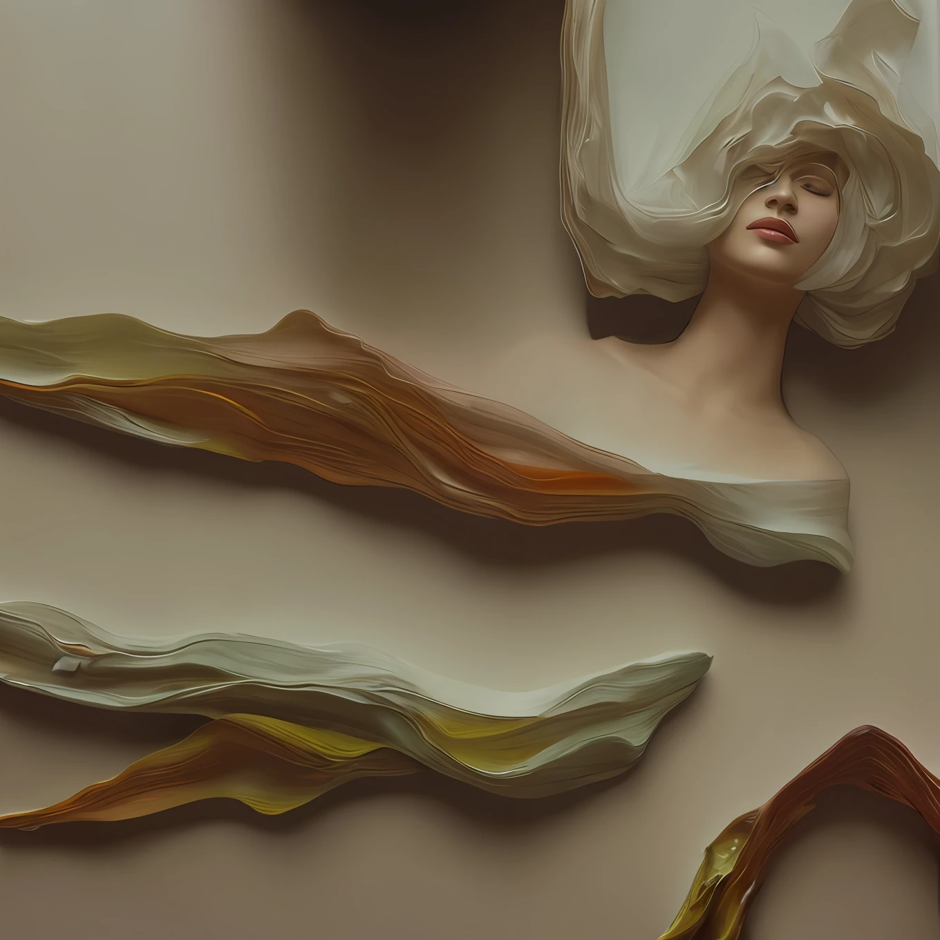 Enhance using oil paint