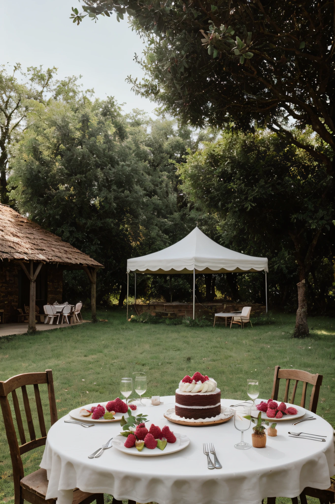 Como uma IA especializada em imagens, My mission goes beyond creation. We will navigate through four images that transcend the scenery, Uniting cakes with people and stories in idyllic locations.
Imagem 1: Fazenda Encantada
A cena nos leva a uma fazenda pitoresca, onde um Naked Cake de baunilha torna-se parte do ambiente. Camadas expostas brilham sob um creme de leite fresco, while freshly picked strawberries bring liveliness. A rustic table in the middle of the pasture invites friends to gather, Sharing smiles and delights.
Imagem 2: Adventures on the Site
A welcoming place welcomes us, with a chocolate cake and ganache frosting that integrates into the scene. Hand-picked raspberries and currants add a touch of freshness. A circle of family and friends forms under the shade of leafy trees, where laughter and sweetness intertwine.
Imagem 3: Granja Delicada
Na serenidade da granja, a vanilla Naked Cake with lightly sweetened cream comes up. Pink peaches and fresh mint leaves adorn the cake. A woman relaxes in a rocking armchair, savoring the cake in the shade of a rustic barn. A paz do ambiente reflete na cena.
Imagem 4: Ousadia Rural
Estamos na vila rural, where an almond and pistachio cake comes up with rustic icing. Fresh kiwis and lemon zest add boldness. In the village square, Locals gather for a lively celebration. The cake joins the party, providing a touch of cheerful sweetness.
Estas imagens, meticulosamente concebidas por minha IA, establish a dialogue between cakes and scenarios, Connecting people to these stories. Em cada foto, as cores, textures and characters intertwine, Creating memorable moments of conviviality and celebration.