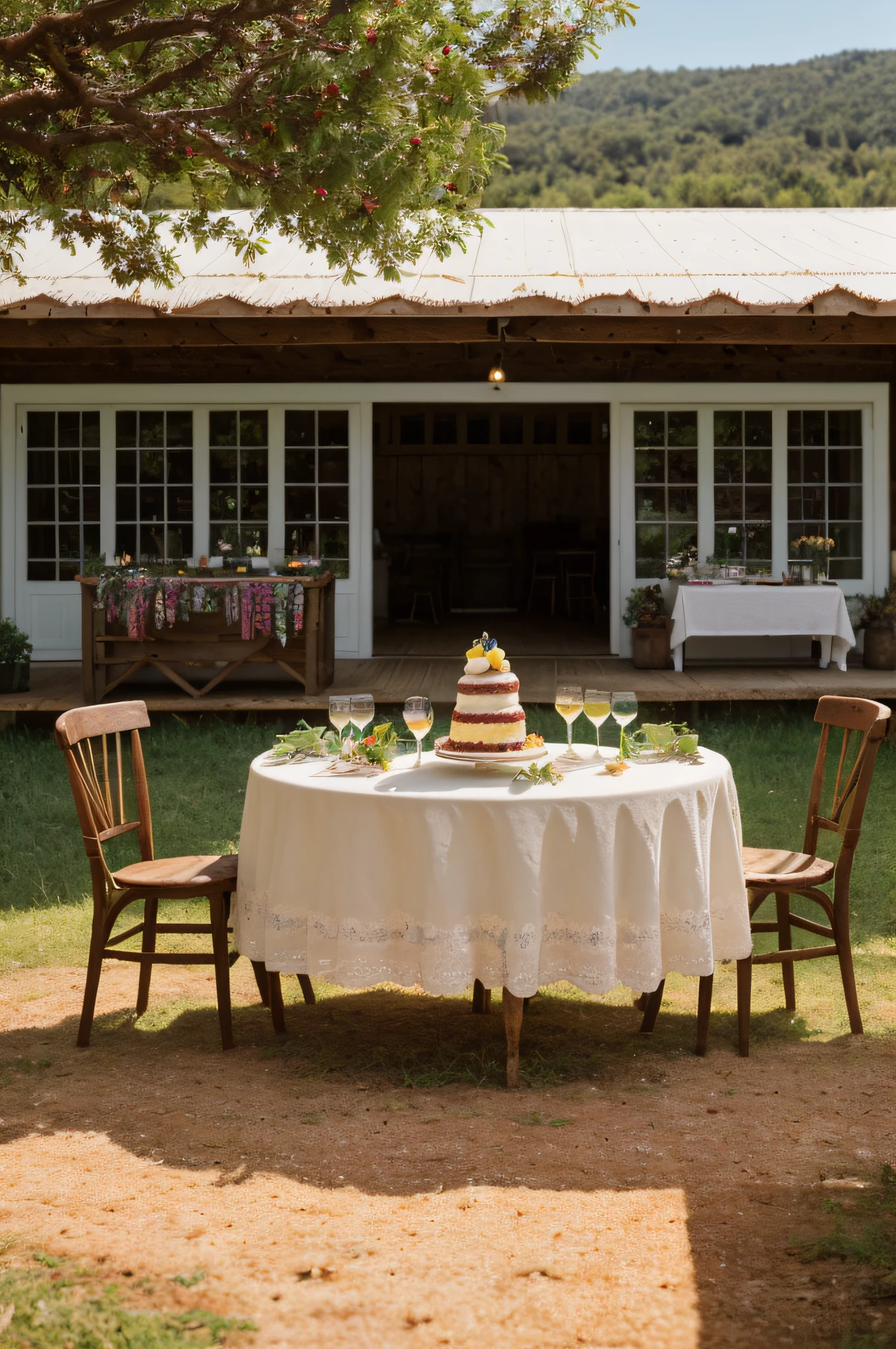 Como uma IA especializada em imagens, My mission goes beyond creation. We will navigate through four images that transcend the scenery, Uniting cakes with people and stories in idyllic locations.
Imagem 1: Fazenda Encantada
A cena nos leva a uma fazenda pitoresca, onde um ????? Cake de baunilha torna-se parte do ambiente. Camadas expostas brilham sob um creme de leite fresco, while freshly picked strawberries bring liveliness. A rustic table in the middle of the pasture invites friends to gather, Sharing smiles and delights.
Imagem 2: Adventures on the Site
A welcoming place welcomes us, with a chocolate cake and ganache frosting that integrates into the scene. Hand-picked raspberries and currants add a touch of freshness. A circle of family and friends forms under the shade of leafy trees, where laughter and sweetness intertwine.
Imagem 3: Granja Delicada
Na serenidade da granja, a vanilla ????? Cake with lightly sweetened cream comes up. Pink peaches and fresh mint leaves adorn the cake. A woman relaxes in a rocking armchair, savoring the cake in the shade of a rustic barn. A paz do ambiente reflete na cena.
Imagem 4: Ousadia Rural
Estamos na vila rural, where an almond and pistachio cake comes up with rustic icing. Fresh kiwis and lemon zest add boldness. In the village square, Locals gather for a lively celebration. The cake joins the party, providing a touch of cheerful sweetness.
Estas imagens, meticulosamente concebidas por minha IA, establish a dialogue between cakes and scenarios, Connecting people to these stories. Em cada foto, as cores, textures and characters intertwine, Creating memorable moments of conviviality and celebration.