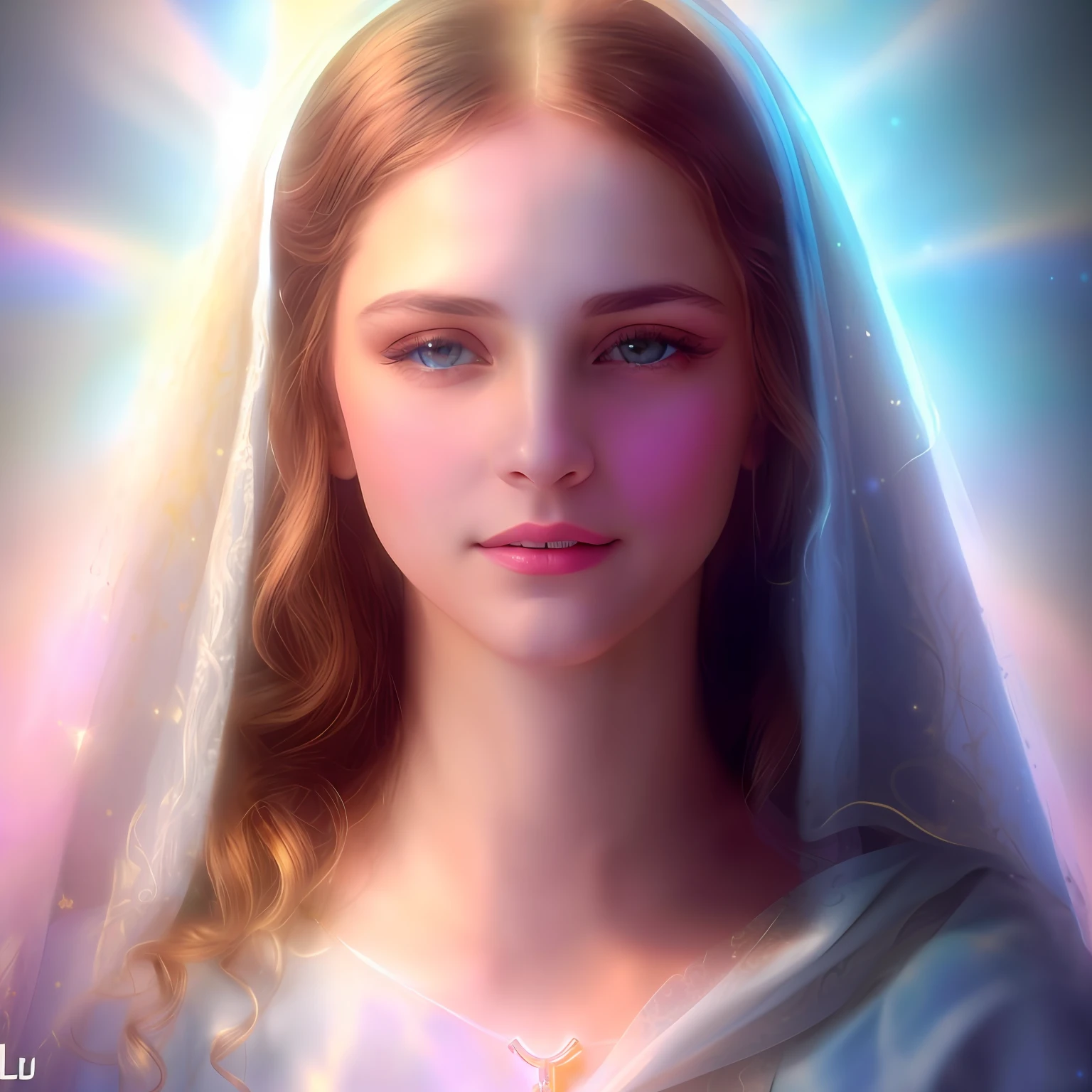 (((Blessed Virgin Mary))) Obra maestra, (La mejor calidad: 1.2), (super fine: 1.2), illustration, (extremadamente delicado y hermoso: 1.2), movie angle, flotante, (Hermoso ojo de detalle: 1.1), (detalle luz: 1.1), Movie Lights, Cielo delicado, ojos azules, (Cola de caballo alta: 1.1), capa, ojuelos, (luna: 1. 2), (Luz de la luna: 1.1), cielo estrellado, (light particles: 1.1) dibujo, flor. (Obra maestra), (La mejor calidad), (fotorrealista:1.3), 8k, Textura detallada de la piel, Textura detallada de la tela, Hermosa cara detallada, Detalles intrincados, Ultra detallado (cuerpo de cuerpo entero:1.2)