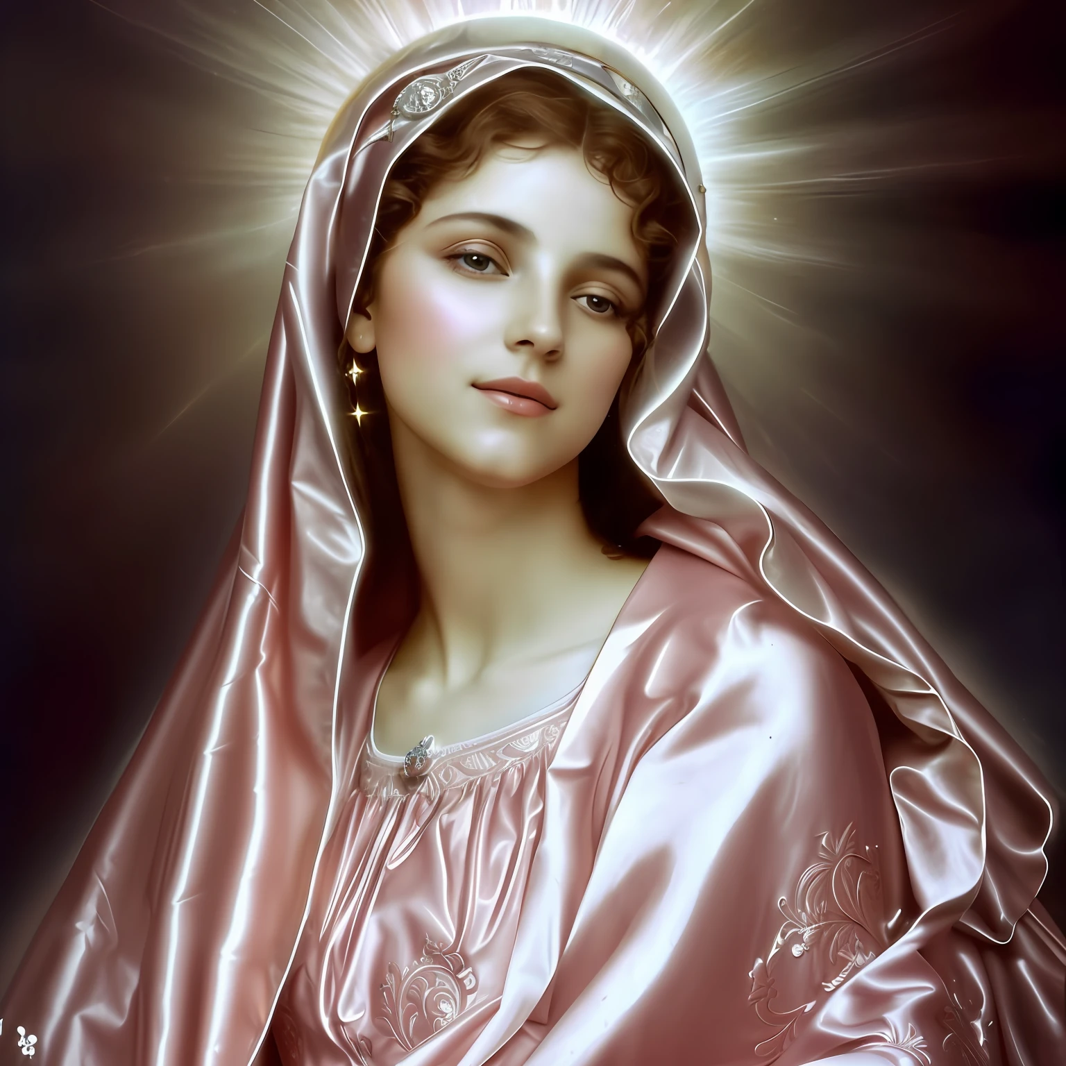 (((Blessed Virgin Mary))) Obra maestra, (La mejor calidad: 1.2), (super fine: 1.2), illustration, (extremadamente delicado y hermoso: 1.2), movie angle, flotante, (Hermoso ojo de detalle: 1.1), (detalle luz: 1.1), Movie Lights, Cielo delicado, ojos azules, (Cola de caballo alta: 1.1), capa, ojuelos, (luna: 1. 2), (Luz de la luna: 1.1), cielo estrellado, (light particles: 1.1) dibujo, flor. (Obra maestra), (La mejor calidad), (fotorrealista:1.3), 8k, Textura detallada de la piel, Textura detallada de la tela, Hermosa cara detallada, Detalles intrincados, Ultra detallado (cuerpo de cuerpo entero:1.2)