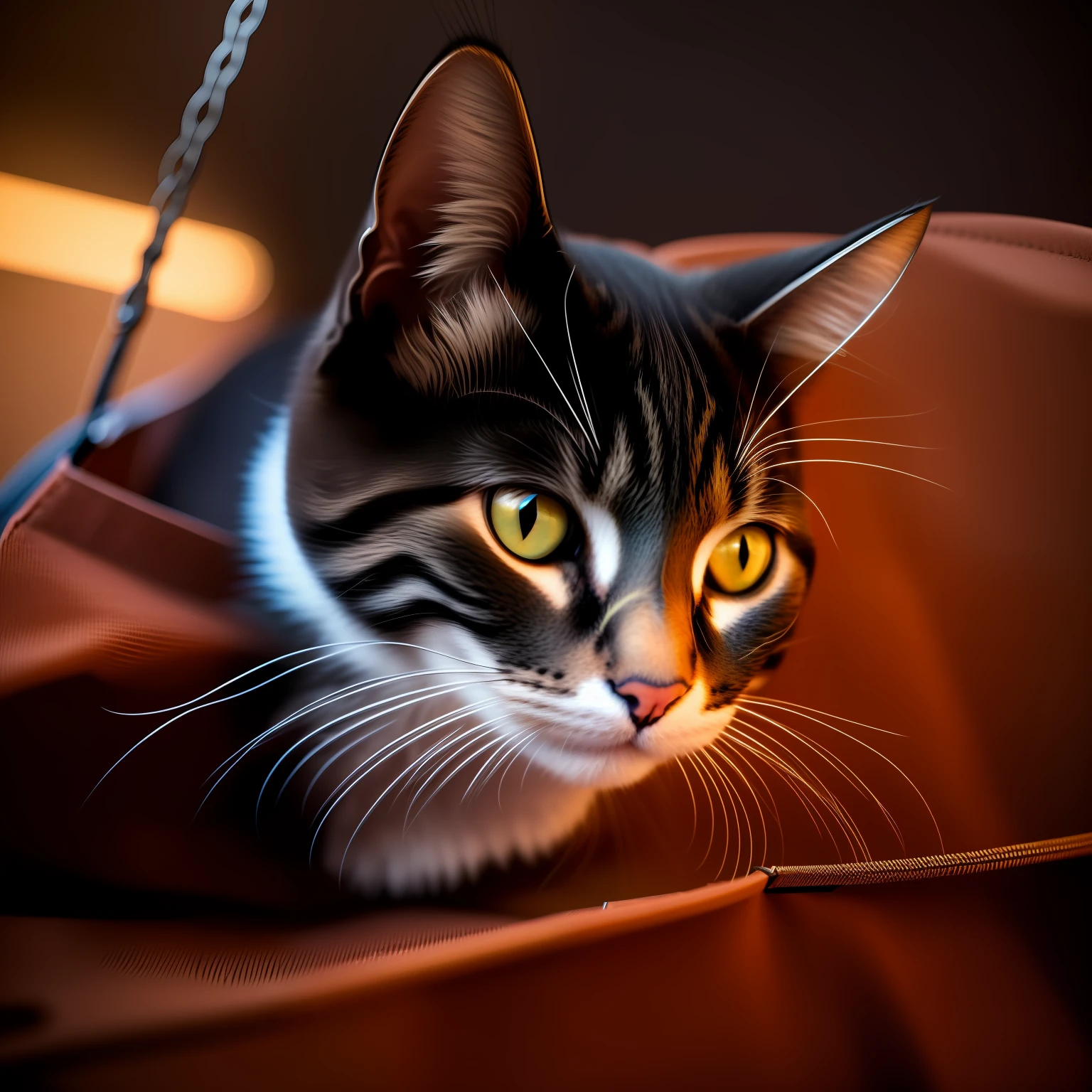 Let the cat out of the bag, concept art, 4k