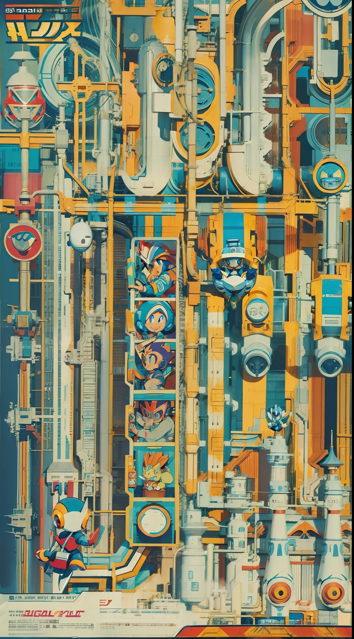 MEGA MAN FLYER
