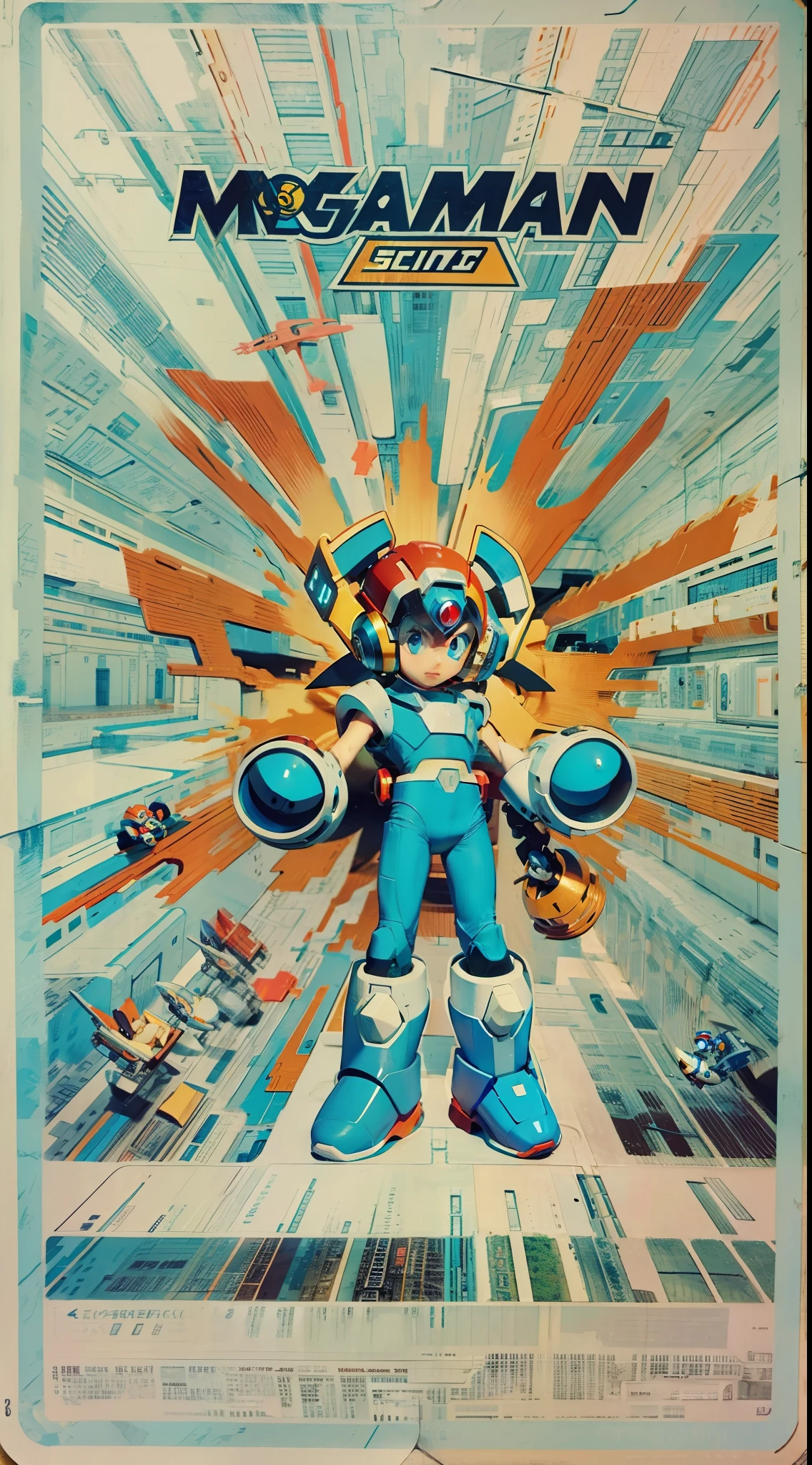 MEGA MAN FLYER