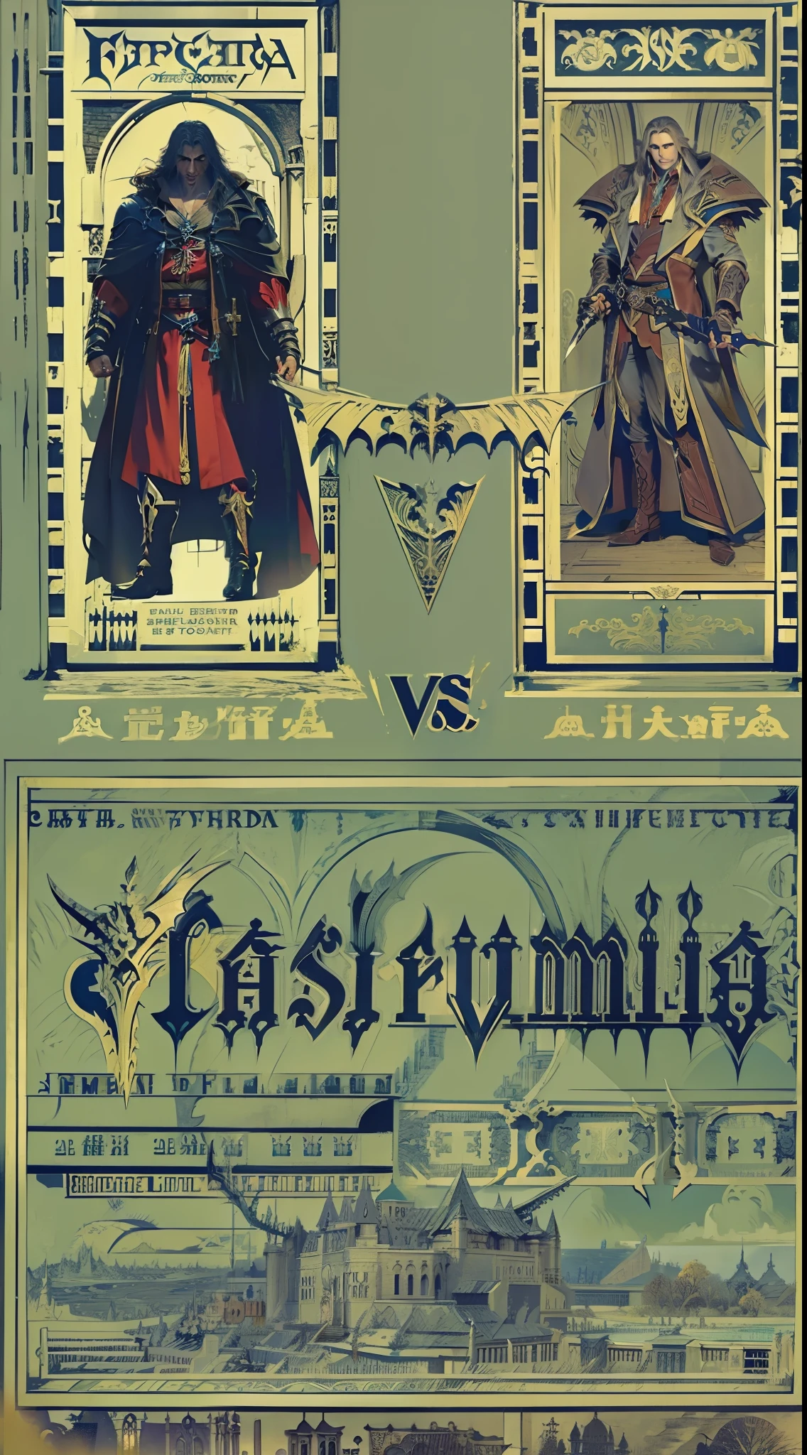 CASTLEVANIA VS MEGA MENTE FLYER