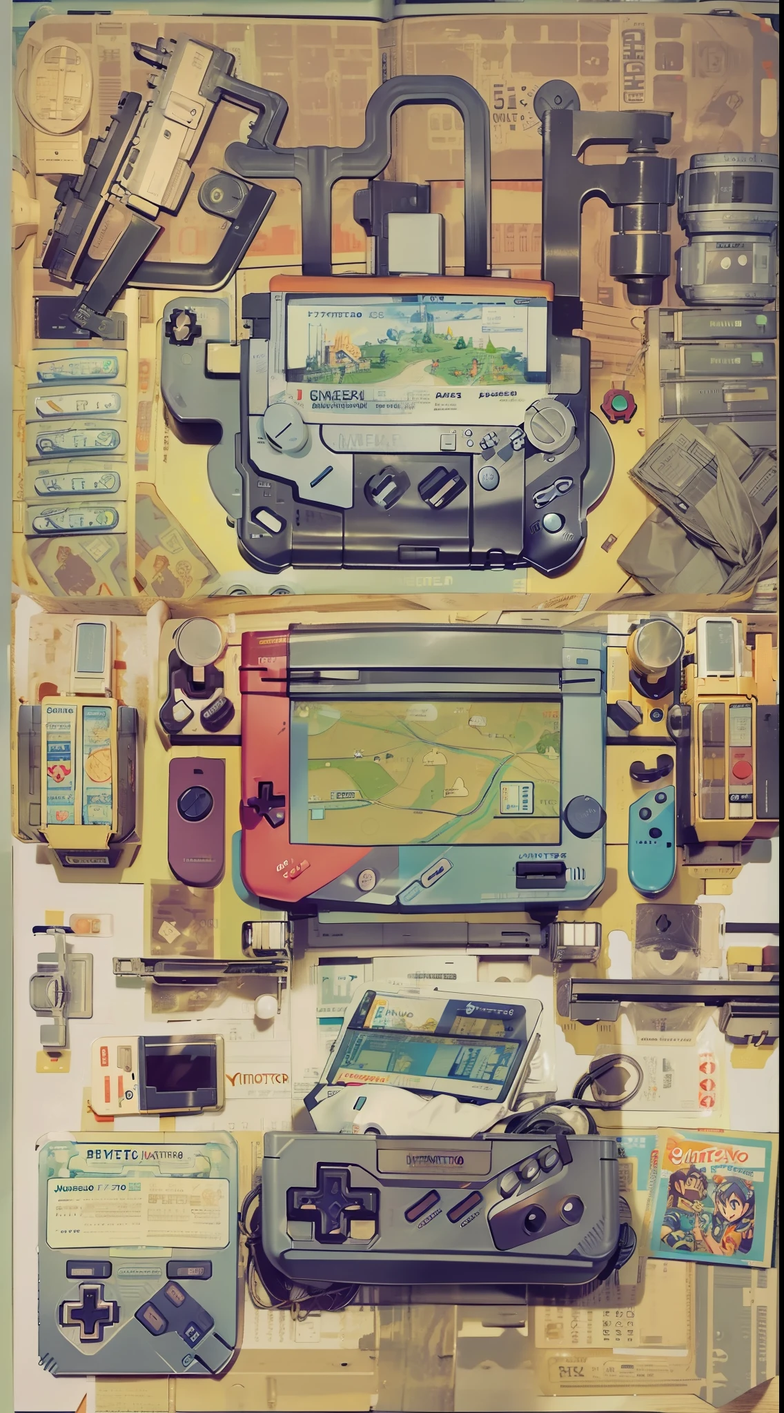 GAME BOY NINTENDO FLYER