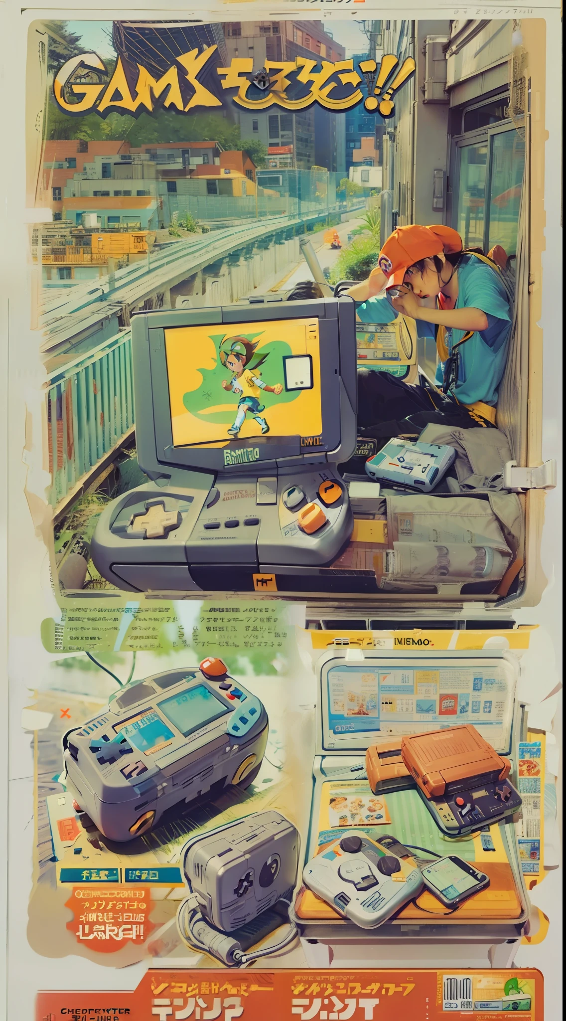 GAME BOY NINTENDO FLYER