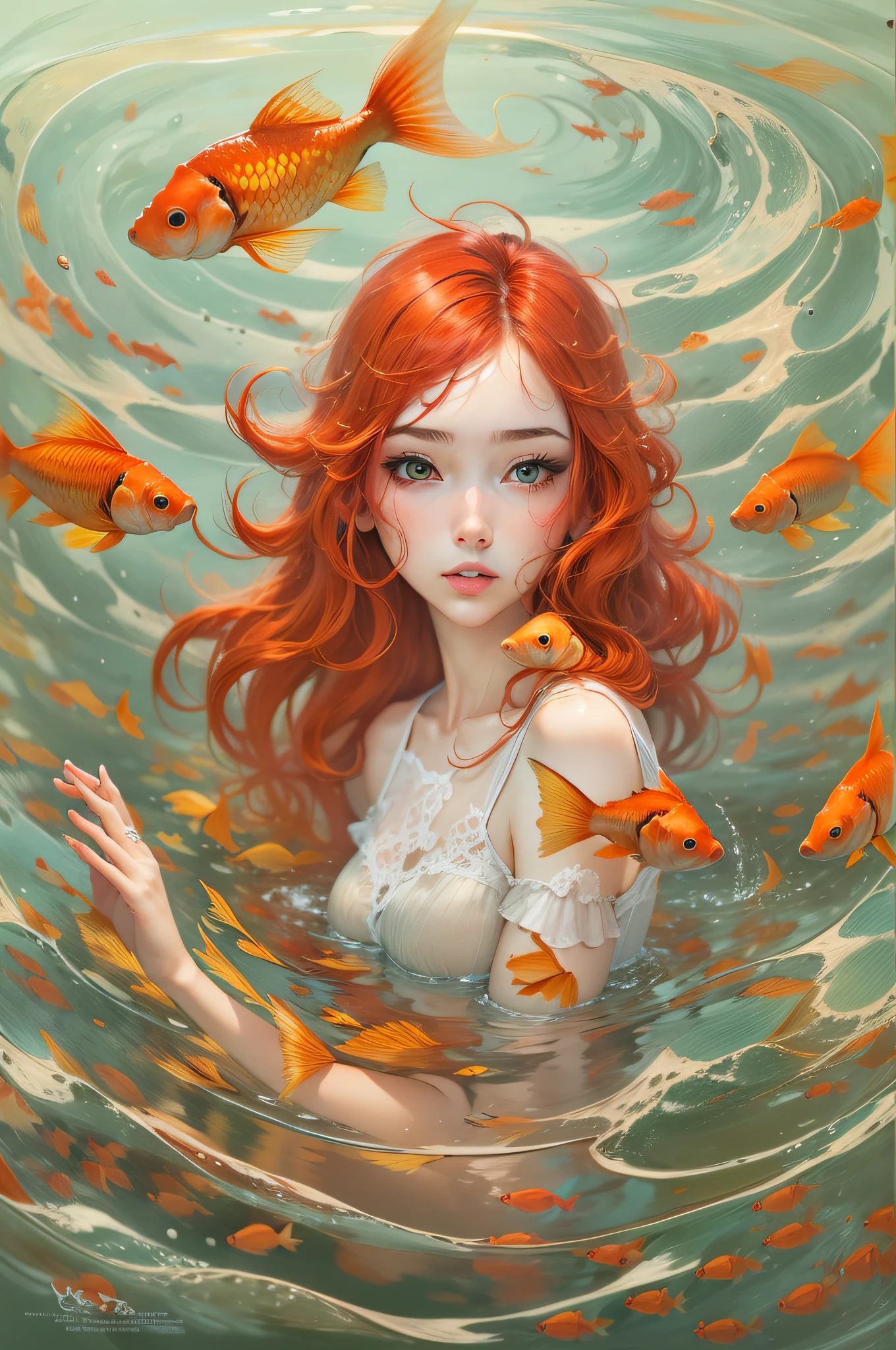 abstract
ai
beautiful
engaging
fish
girl
goldfish
redhair
water
wavy
aiart
sureealistic
liquodity
thereimaginarium