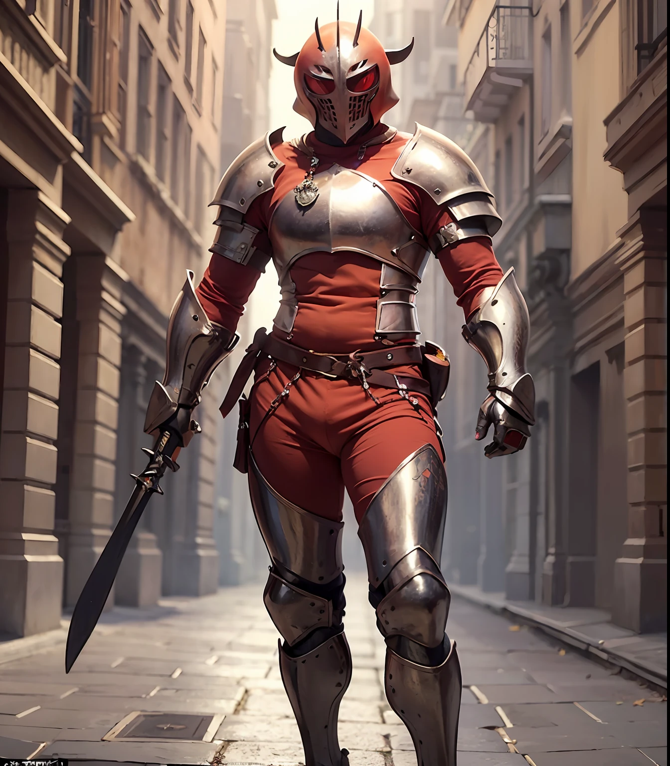 ((masterpiece:1.3,concept art,best quality)),very cute appealing (anthropomorphic tomato:1.2) dressed as a knight, looking at the viewer,fruit ,macro,sunlight,fantasy art,dynamic composition,dramatic lighting,epic realistic,award winning illustration