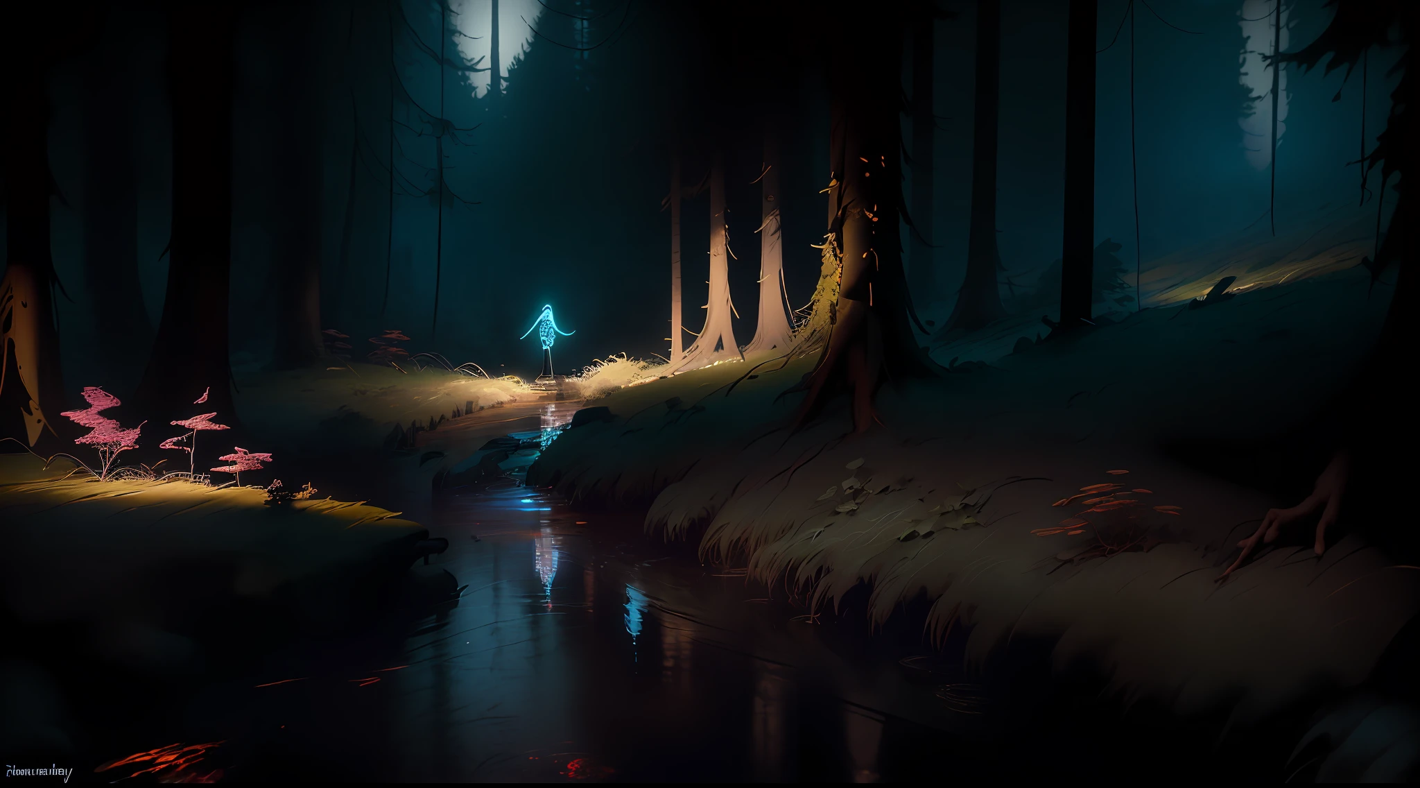 Enchanting Symbols: A series of mysterious symbols shine on the canvas, full of seductive charm and mysterious atmosphere.
Strange Light: A strange light shines from afar and hangs over a mysterious object, making people feel an unknown power.
Deep Forest: A deep forest where mysterious creatures lurk in the dark, full of mysterious and dangerous atmosphere.
Epooky fog: A strange mist hangs over a mysterious place, making people feel a sense of fear and unease.
Detail settings:
Enchanting symbols: The shapes of symbols are complex and changeable, as if they contain endless information, surrounded by mysterious atmosphere.
Bizarre light: The color of the light is bizarre and eye-catching, and the mysterious objects have a distinctive appearance and special patterns.
Deep Forest: The trees in the forest are tall and dense, shrouded in darkness, only faint moonlight illuminates the surrounding environment, and mysterious creatures quietly appear in the woods.
Eerie fog: The mist-shrouded place appears blurry, surrounded by an eerie and mysterious atmosphere, making people feel a sense of unease and fear.
Modifier or artist name:
4K: A painting of mysterious symbols in 4K resolution by James Terry.
Van Gogh: A painting of mysterious light in Van Gogh's style by Emily Brown.
Concept Art: A deep forest painting expressed in conceptual art by Jimmy Chang.
Cyberpunk: A cyberpunk-style painting of a spooky location by Lucy Smith.