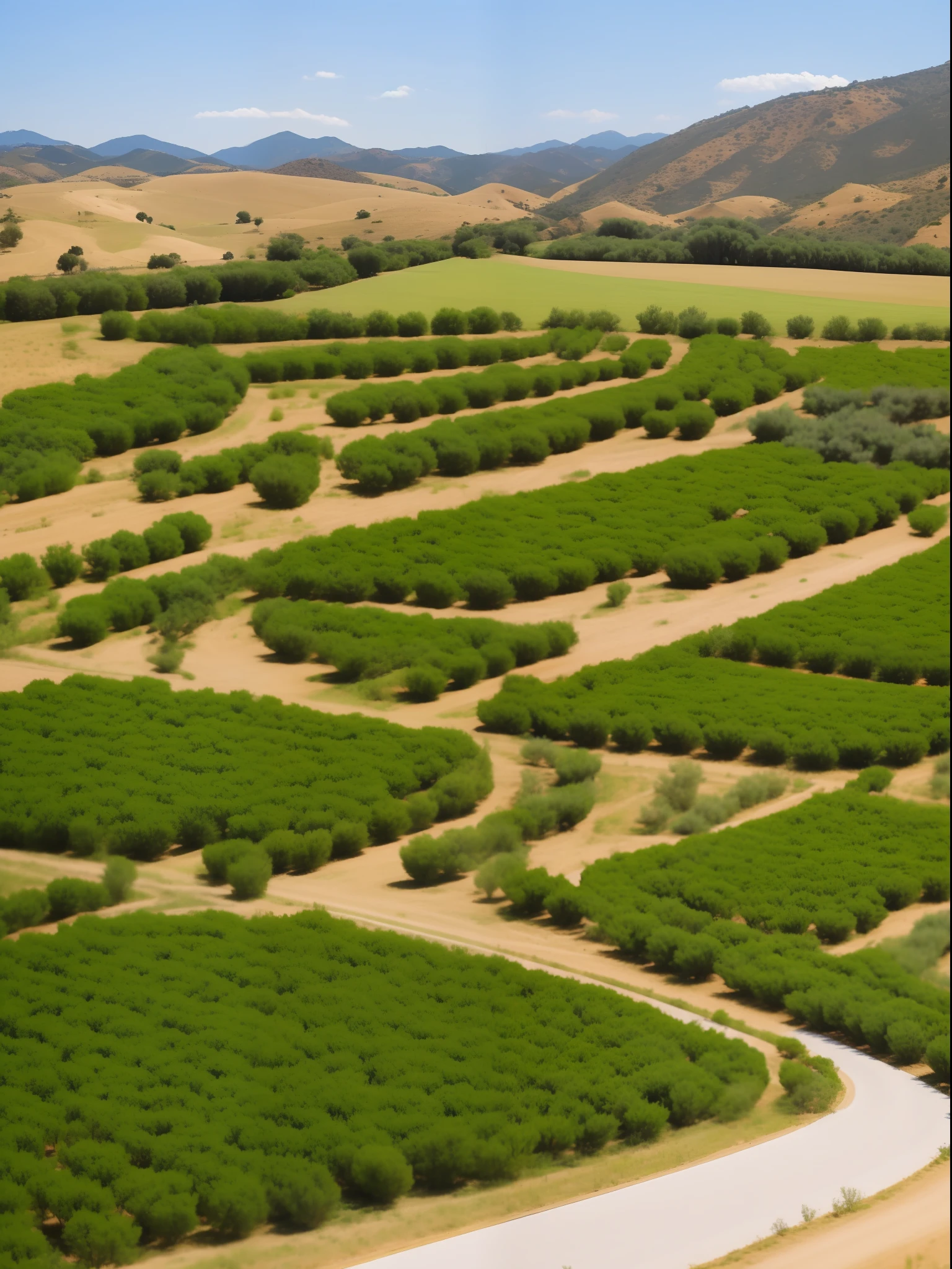 caravana de terrenos baldios