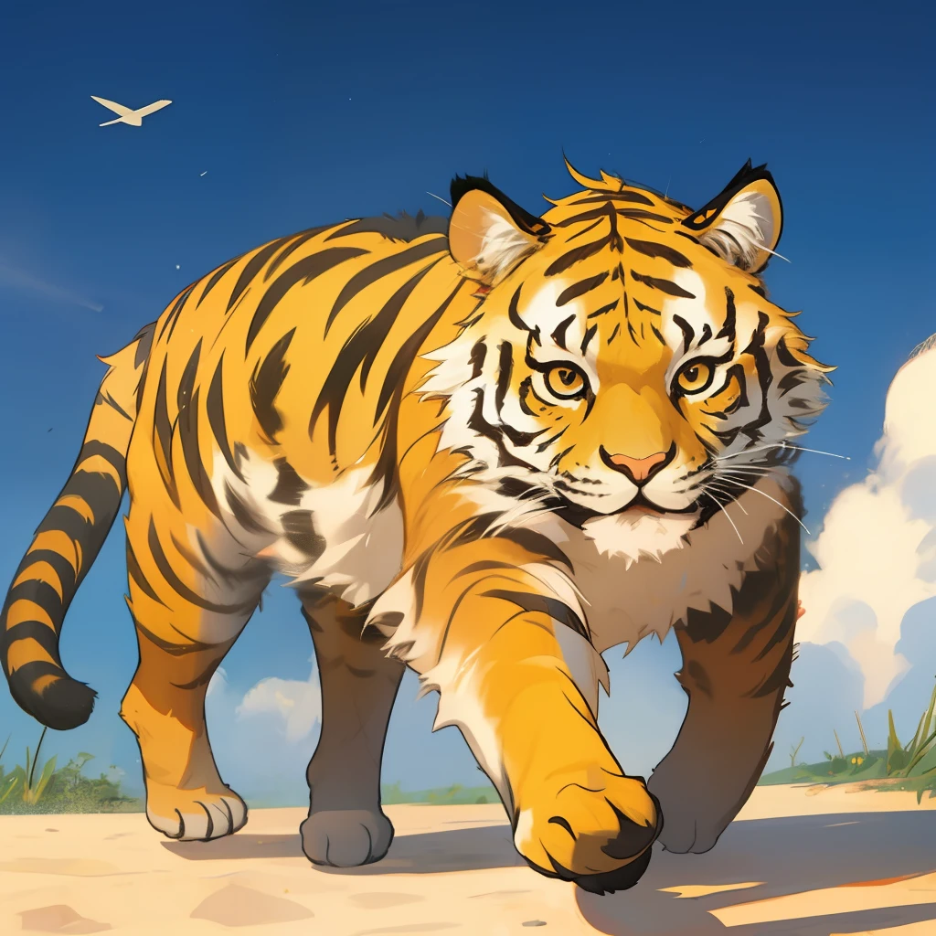 fullbody tiger