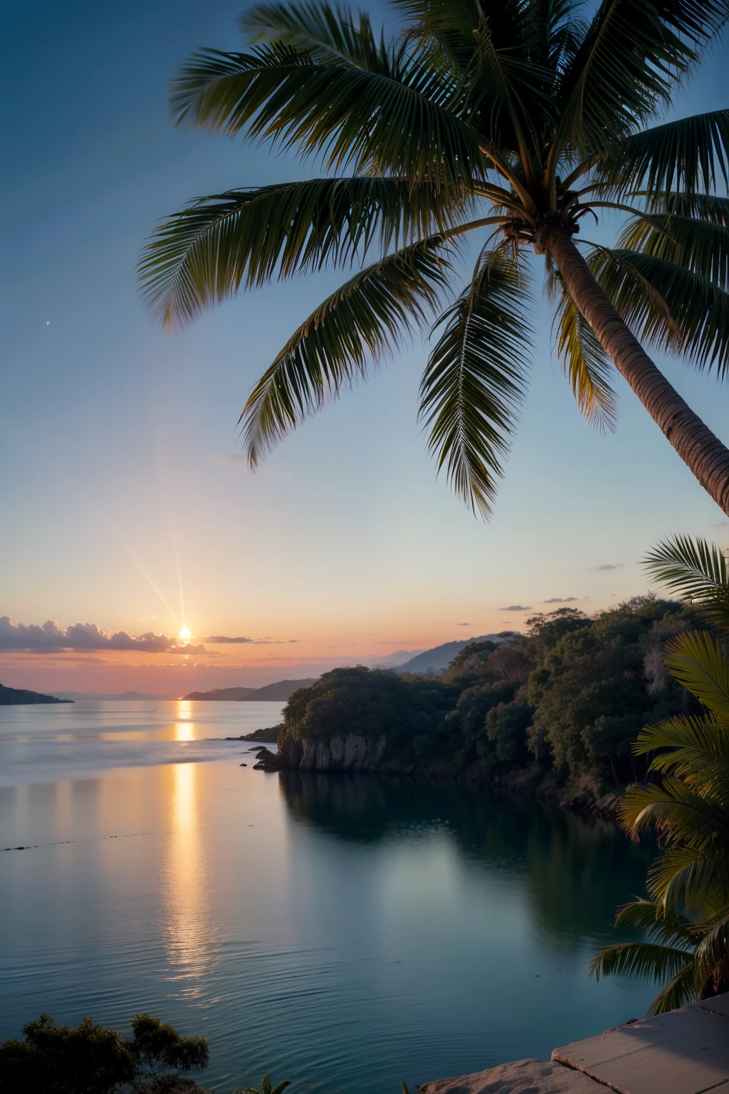 natureza, ao ar livre, sem seres humanos, lago, palmeira, nuvem, inseto, borboleta, noite, water, sol, heaven, tropical, sun sunset, tree, paisagem