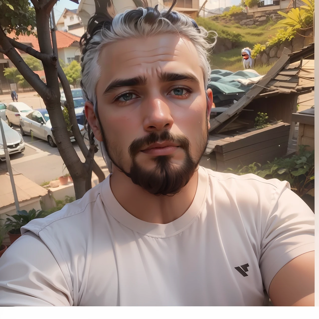 apenas melhore a imagem e os cabelos