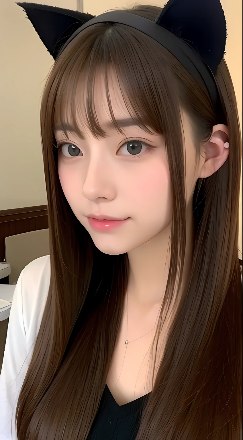 cat ear、cat ear、a beauty girl、japanes