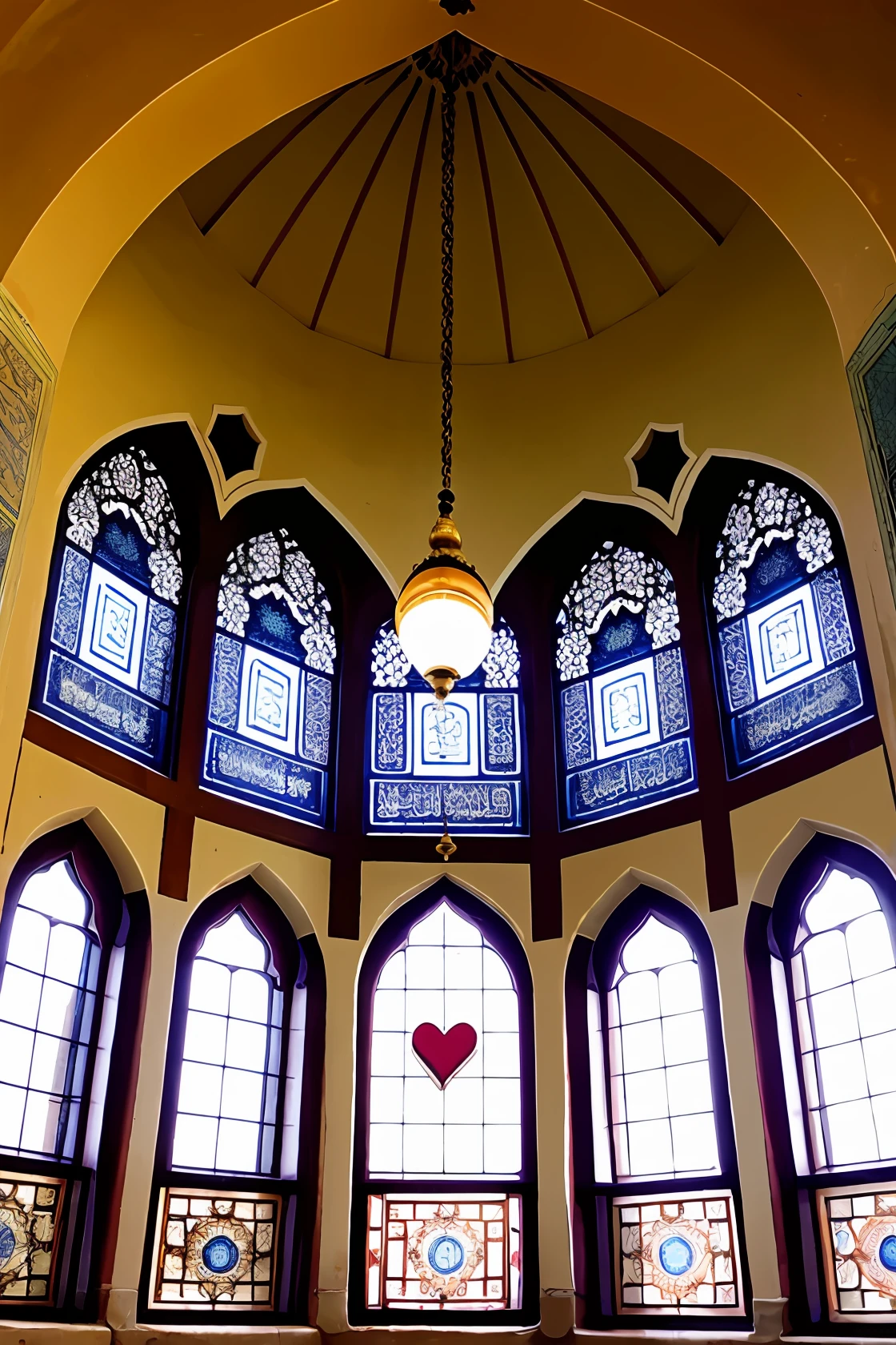 A little heart at the mosques