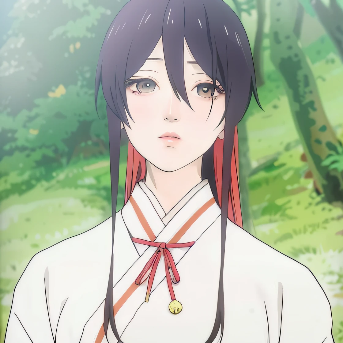 Garota anime com cabelo longo e cabelo vermelho vestindo uma camisa branca, anime ainda filme anime shikishi, visual anime de uma jovem mulher, imagem de anime shuushuu, visual anime de uma menina bonito, como um personagem de anime, O olhar penetrante de Yuki Onna, Anime de hoje ainda em destaque, Ainda de anime de TV, personagem de anime feminino, ainda de anime