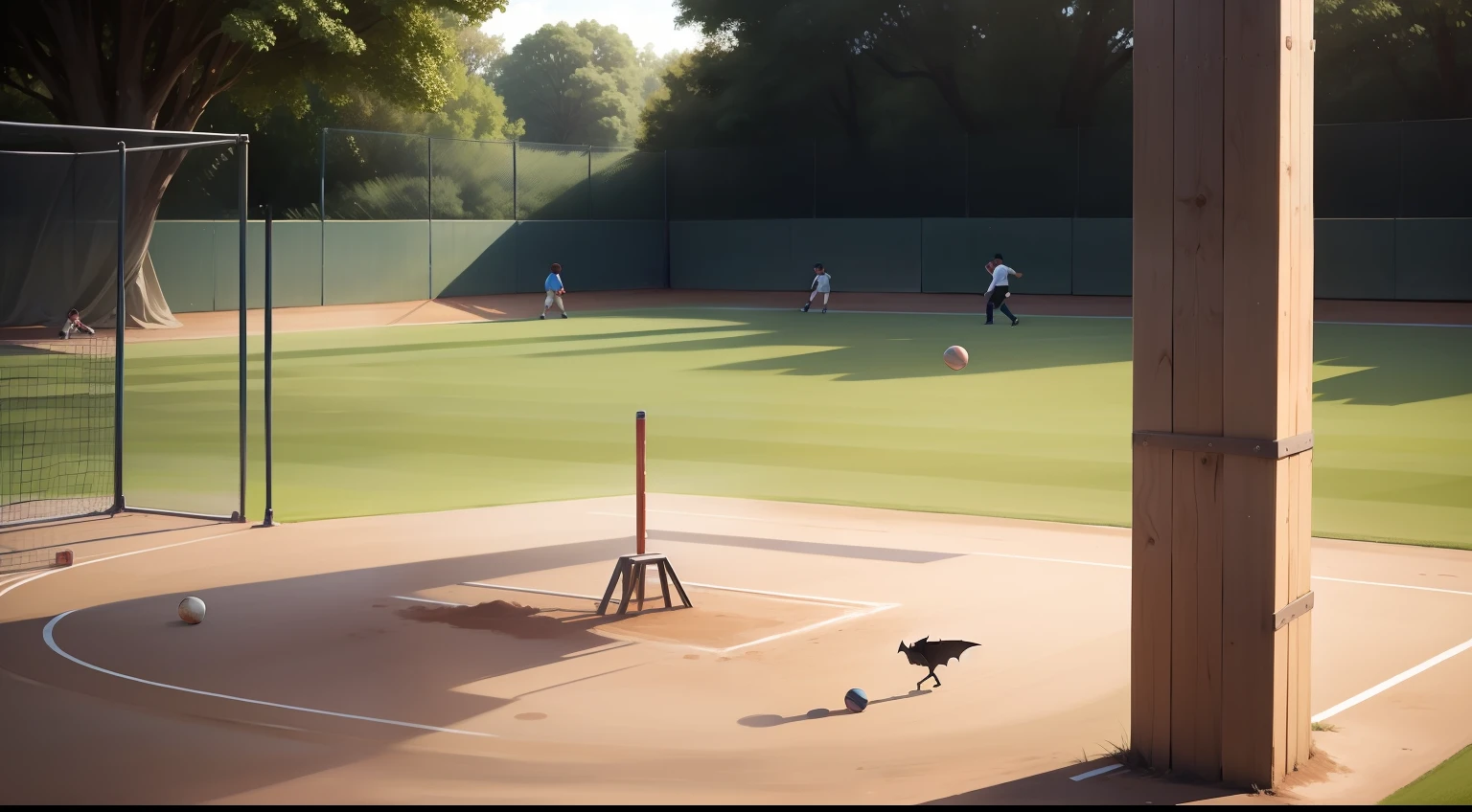 bat,ball,wickets,playground