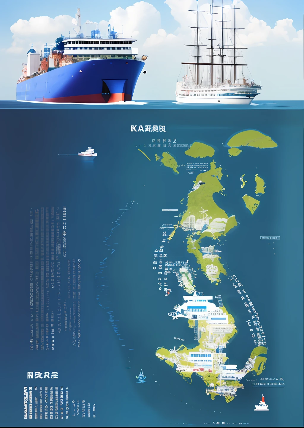 Deeply implement the strategy of maritime power、Good product Shandong Hospitality Shandong、Beautiful Shandong Virtue Shandong