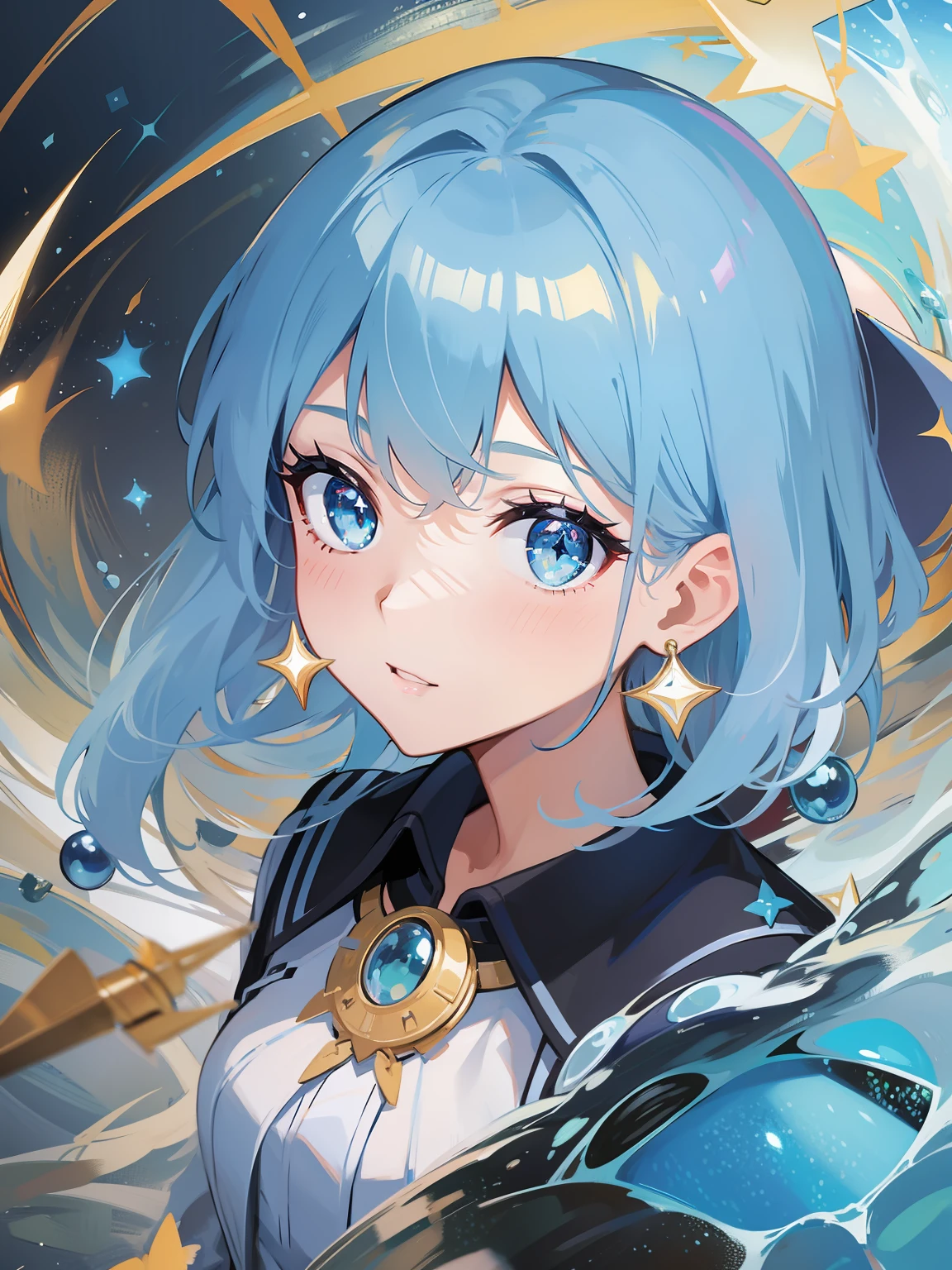 Sparkling eyes
