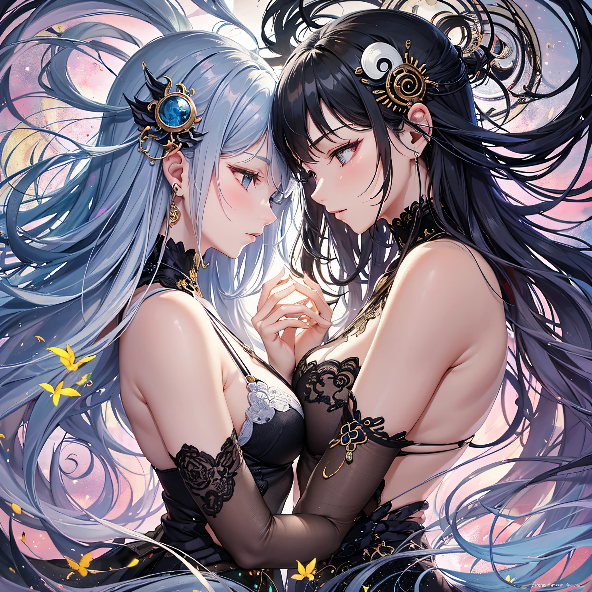 Sea Art's AI-generated painting depicts a fascinating image of yin yang, bringing to life the harmony and interconnectedness of opposing forces. In this work of art, the contrast between colors and shapes creates a striking visual representation of this duality.
In the center of the screen, a perfect circle is divided into two halves: one black, representing yin, and one white, symbolizing yang. The division is clear and sharp, but there is also a smooth transition between the two halves, representing the constant interaction and transformation of these opposing energies.
The yin half is marked by smooth lines and delicate curves, creating a sense of fluidity and serenity. The black color is deep and mysterious, evoking a sense of introspection and calm. This half of the image suggests the feminine principle, with its receptive and intuitive energy.
On the other hand, the yang half is represented by firmer and more angular lines, conveying a sense of dynamism and strength. The bright white color radiates light and energy, expressing the masculine principle of action and extroversion.
The interaction between the yin and yang halves is enhanced by subtle elements such as small curves and strategically placed points. These details symbolize the mutual presence of opposing elements in each aspect. While yin contains a small point of yang, yang also contains a small point of yin, creating a dynamic and harmonious balance.
This AI-generated painting from Sea Art conveys a profound message about the duality of the universe. It reminds us of the importance of finding the balance between opposing forces and recognizing the interdependence between them. As we contemplate this work of art, we are invited to reflect on how we can integrate yin and yang qualities into our lives, seeking harmony and wholeness.