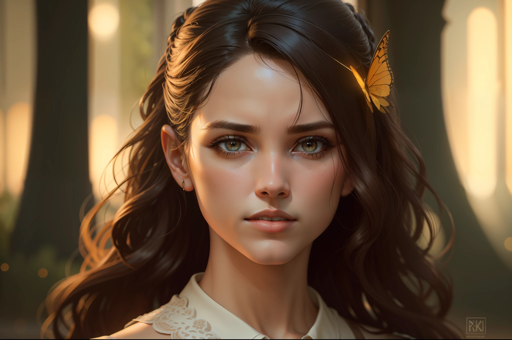 Transforme a imagem em hd. 8k com riqueza de detalhes.cinematic realistic portrait, foto de retrato suave 8 k, detailed cinematic render, Unrealistic engine rendering + a deusa, cinematic soft lighting, estilo de arte fotorrealista, 8K Artgerm Bokeh Preparando