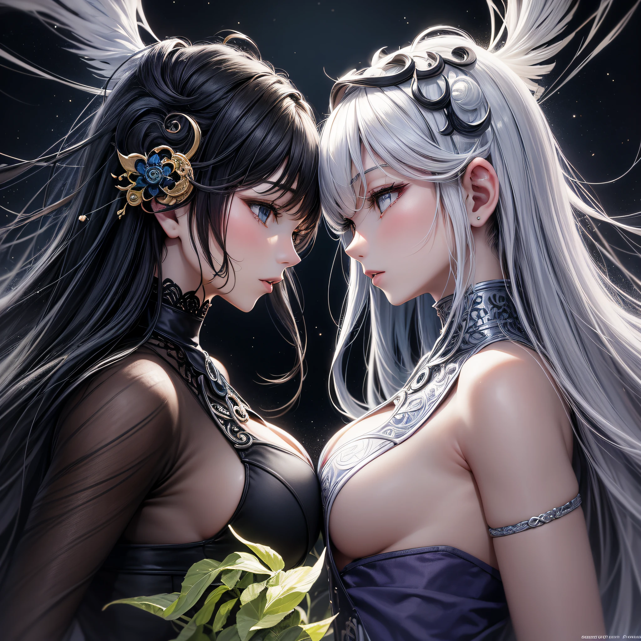 Sea Art's AI-generated painting depicts a fascinating image of yin yang, bringing to life the harmony and interconnectedness of opposing forces. In this work of art, the contrast between colors and shapes creates a striking visual representation of this duality.

In the center of the screen, a perfect circle is divided into two halves: one black, representing yin, and one white, symbolizing yang. The division is clear and sharp, but there is also a smooth transition between the two halves, representing the constant interaction and transformation of these opposing energies.

The yin half is marked by smooth lines and delicate curves, creating a sense of fluidity and serenity. The black color is deep and mysterious, evoking a sense of introspection and calm. This half of the image suggests the feminine principle, with its receptive and intuitive energy.

On the other hand, the yang half is represented by firmer and more angular lines, conveying a sense of dynamism and strength. The bright white color radiates light and energy, expressing the masculine principle of action and extroversion.

The interaction between the yin and yang halves is enhanced by subtle elements such as small curves and strategically placed points. These details symbolize the mutual presence of opposing elements in each aspect. While yin contains a small point of yang, yang also contains a small point of yin, creating a dynamic and harmonious balance.

This AI-generated painting from Sea Art conveys a profound message about the duality of the universe. It reminds us of the importance of finding the balance between opposing forces and recognizing the interdependence between them. As we contemplate this work of art, we are invited to reflect on how we can integrate yin and yang qualities into our lives, seeking harmony and wholeness.