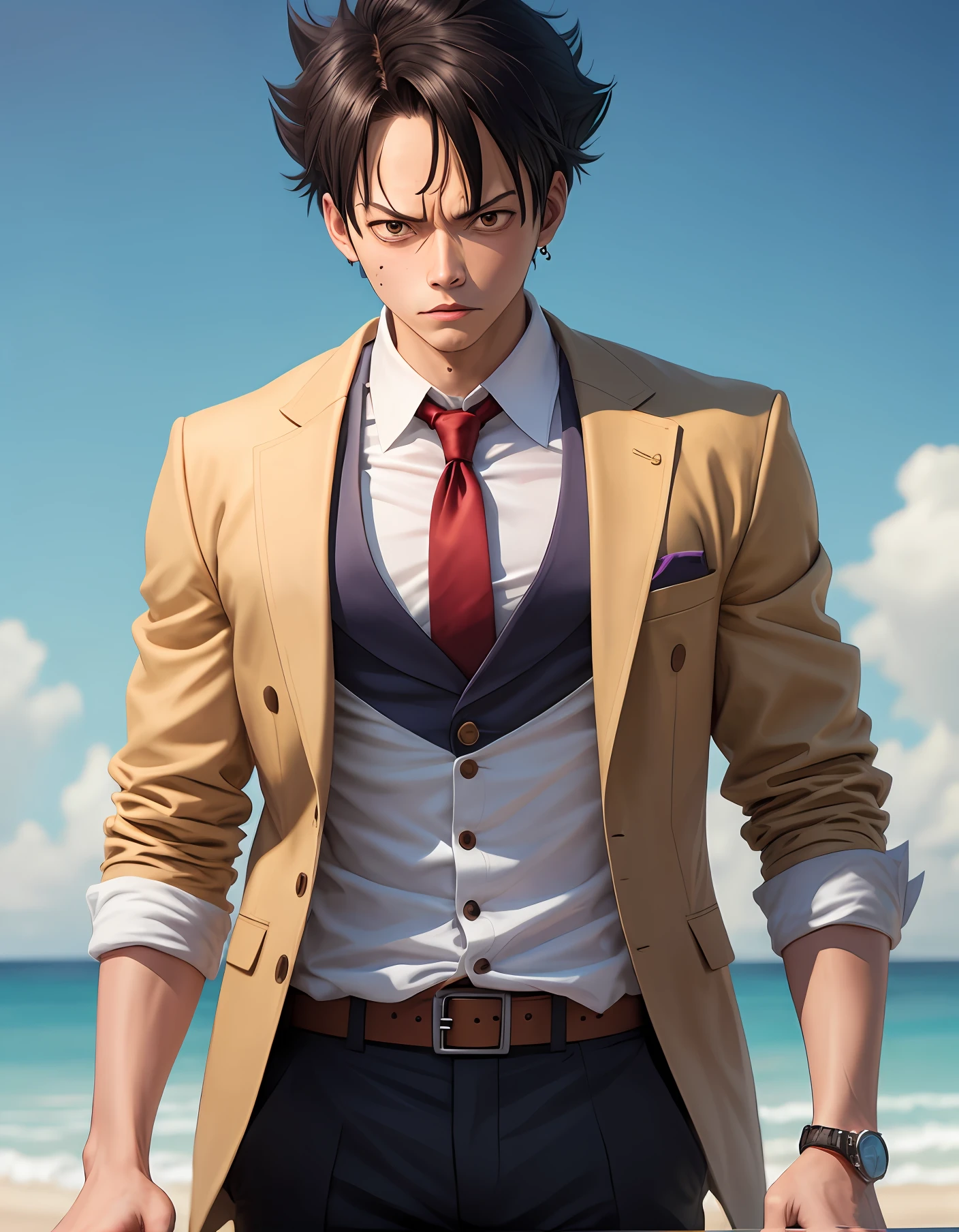 Suit Luffy