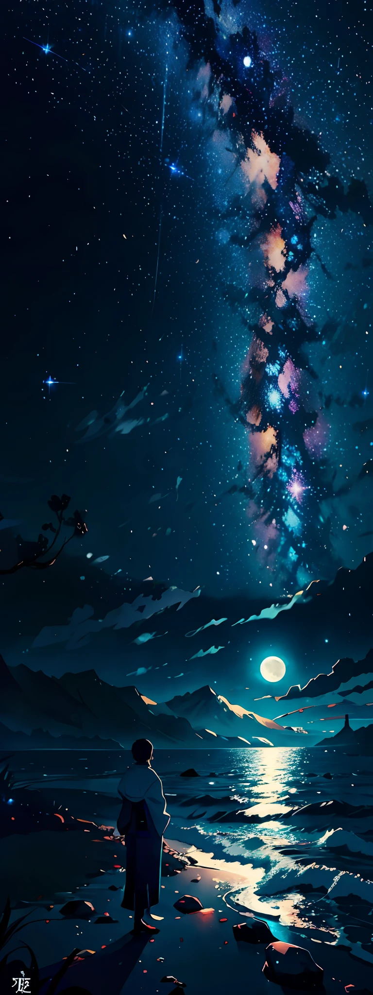 night sky full of stars