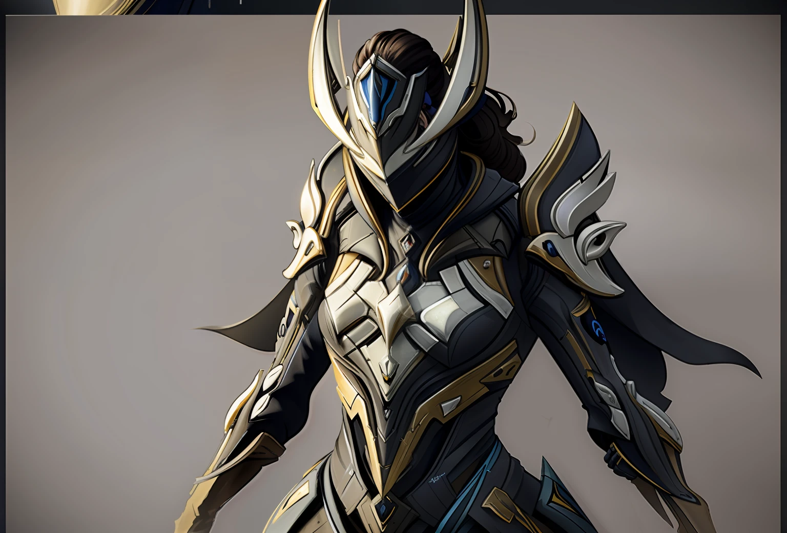 a close up of a person in a costume with a ball, concept art by Wayne England, Artstation contest winner, fantasy art, warframe armor, warframe armor!!, detailed warframe, of a beautiful female warframe, warframe art, warframe infested art, exquisite warframe fanart, of a beautiful saryn warframe, warframe concept art