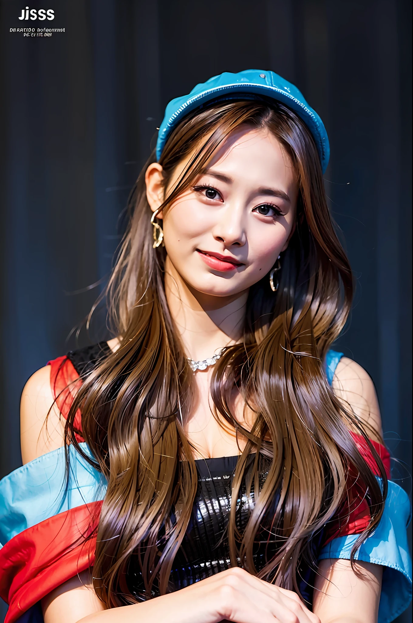 Close up portrait of long-haired woman in blue dress, bae suzy, dilraba dilmurat, Larisa Manobal, jaeyeon nam, tzuyu from twice, sha xi, park ji-min, Jinyoung Shin, lee ji-eun, lee ji - eun, jossi of blackpink, gongbi, iu, headshot profile photo