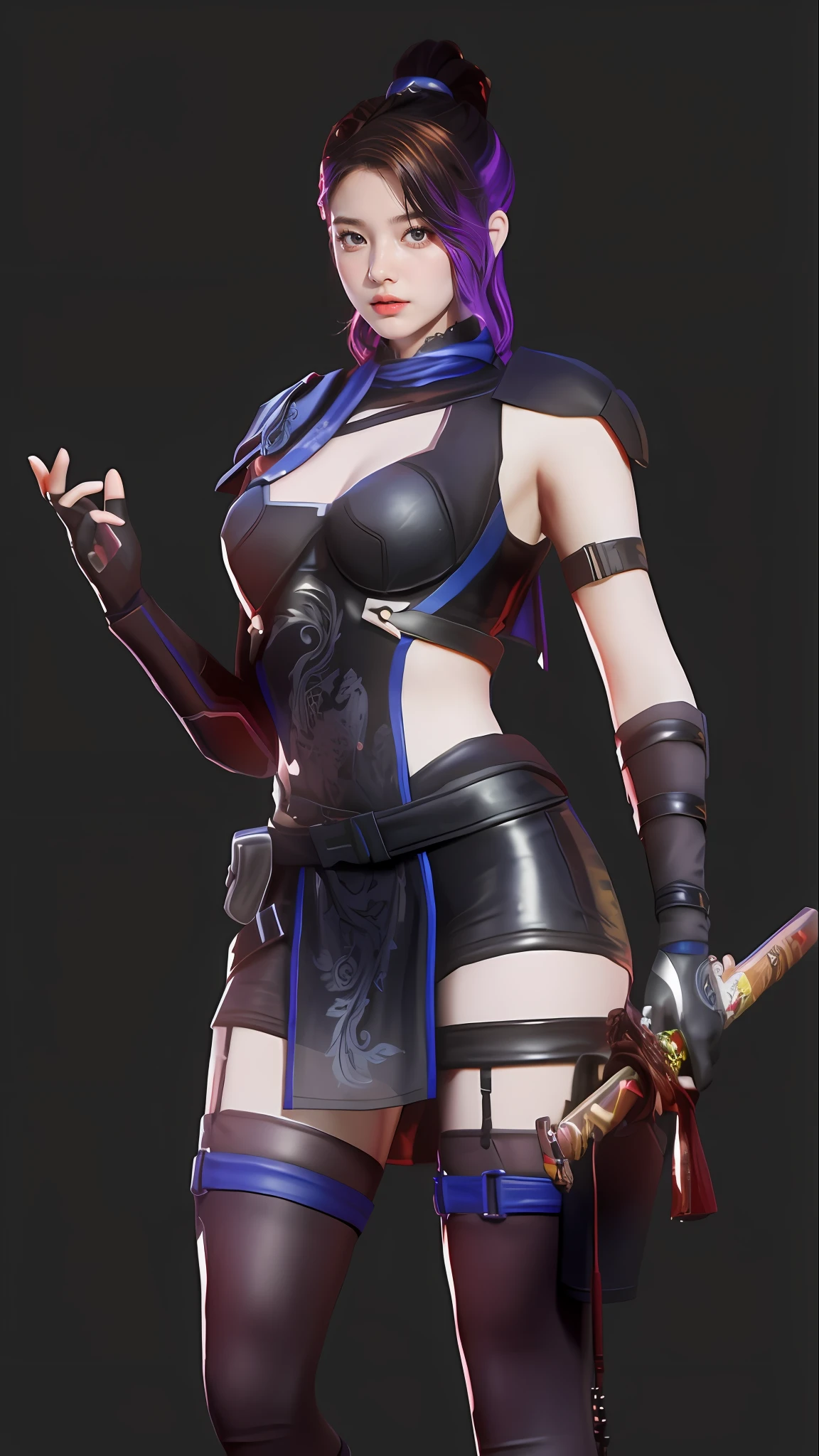 best qualtiy, Full body like,Refined face,pretty face,25 years old woman,slimfigure,Smaller bust,office lady uniform,Office wear,black lence stockings,(Castle background:1.3)