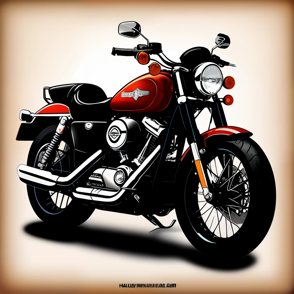 Draw a logo for a motocycle club in the style of Harley Davidson