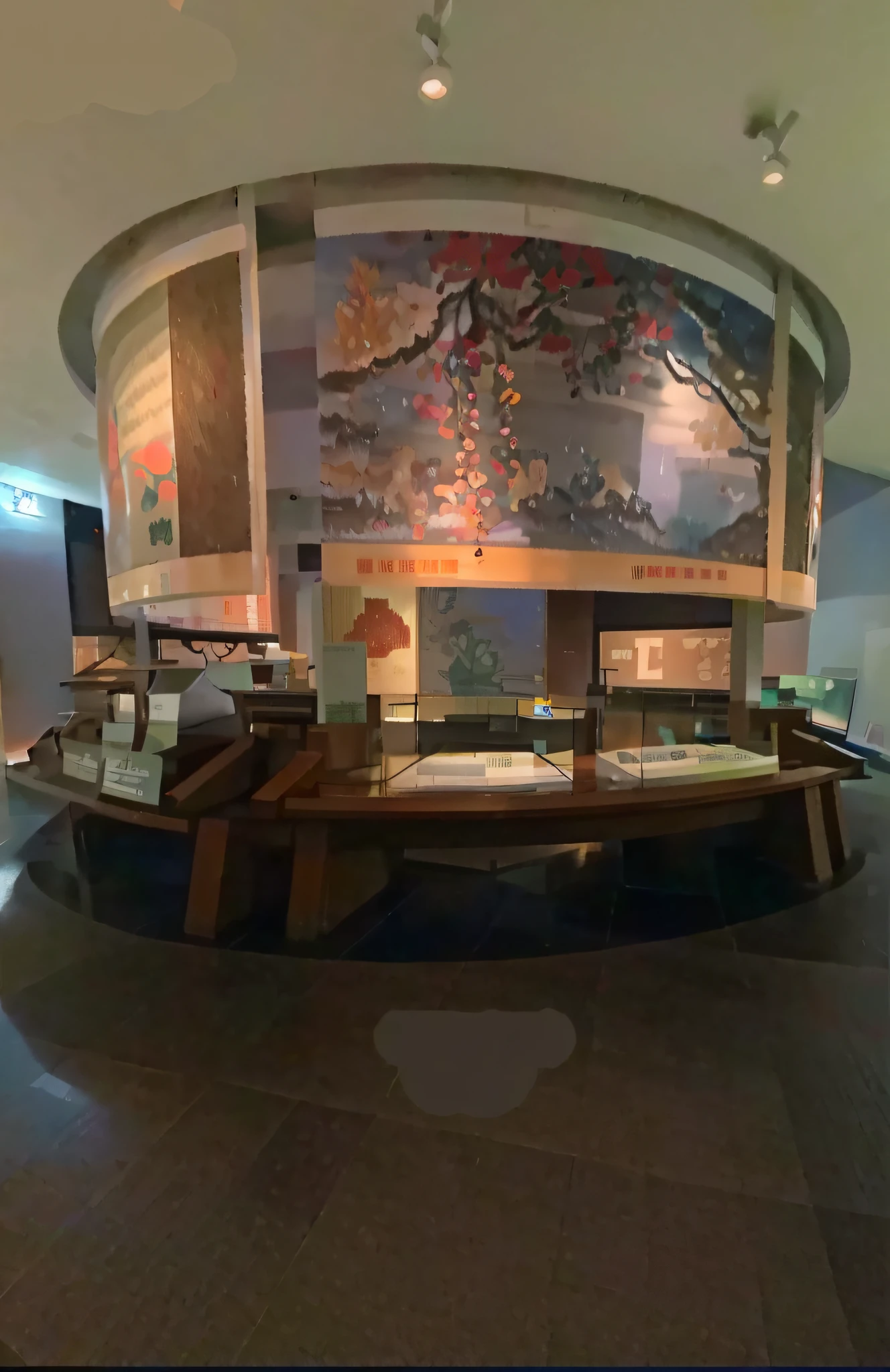 超高分辨率,4k高清,illustration like anime background, a line drawing,In the museum,,Museum of China