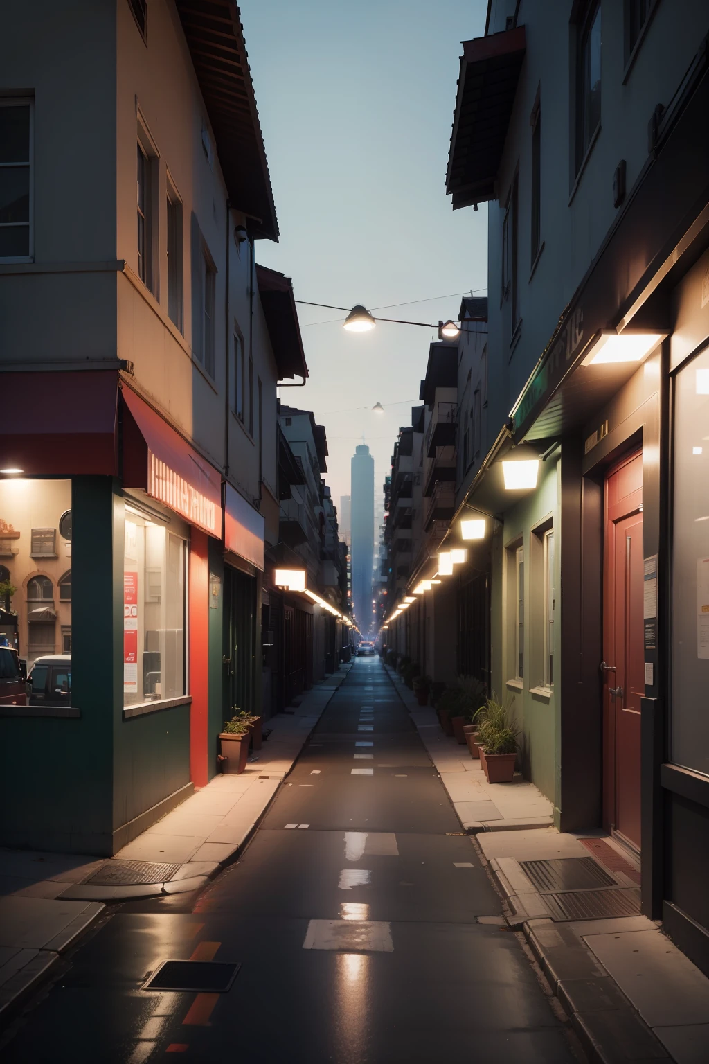 urban buildings,bru,vehicles,the street lights,off white,rios