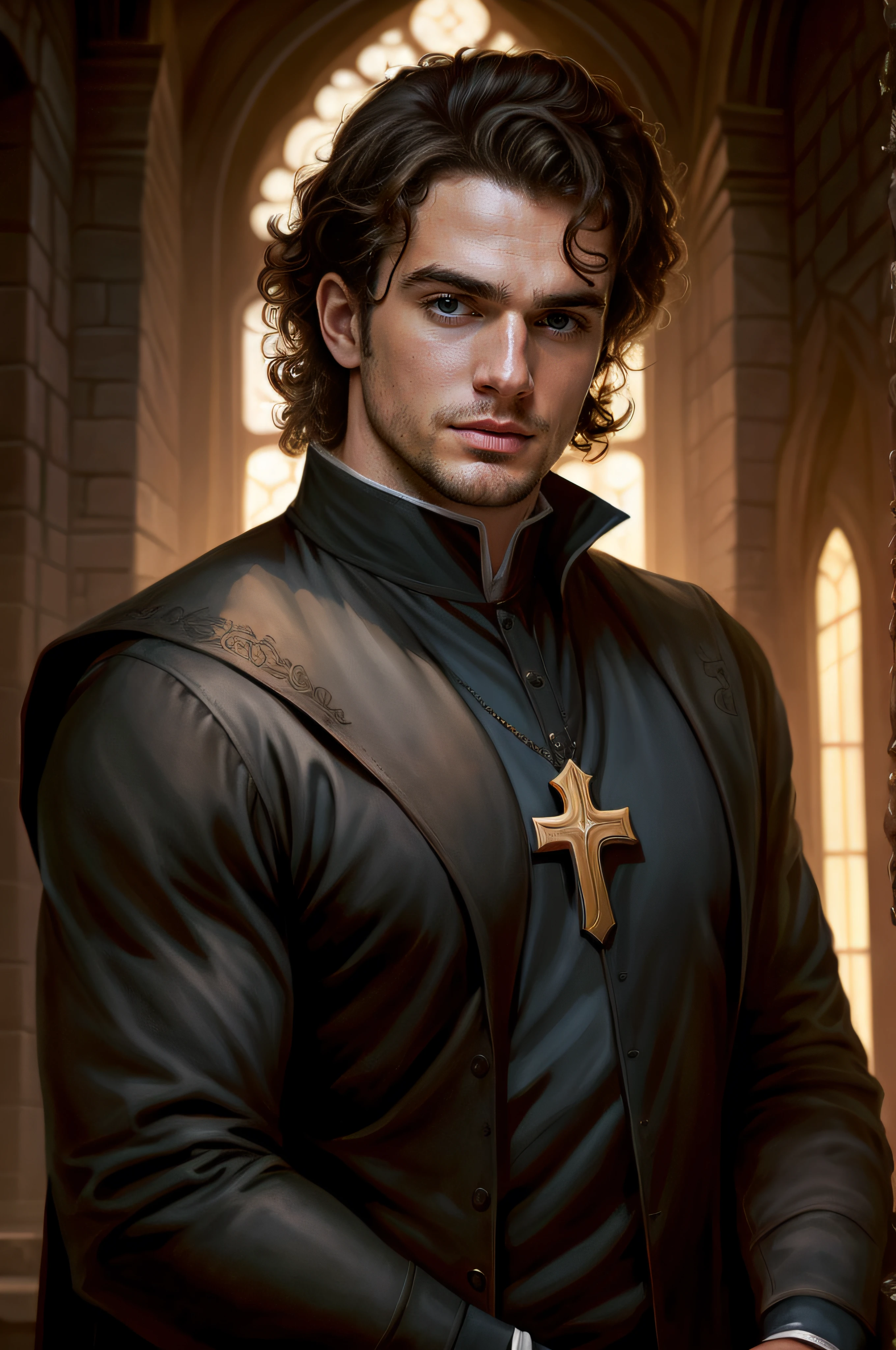 Young Henry Cavill's face