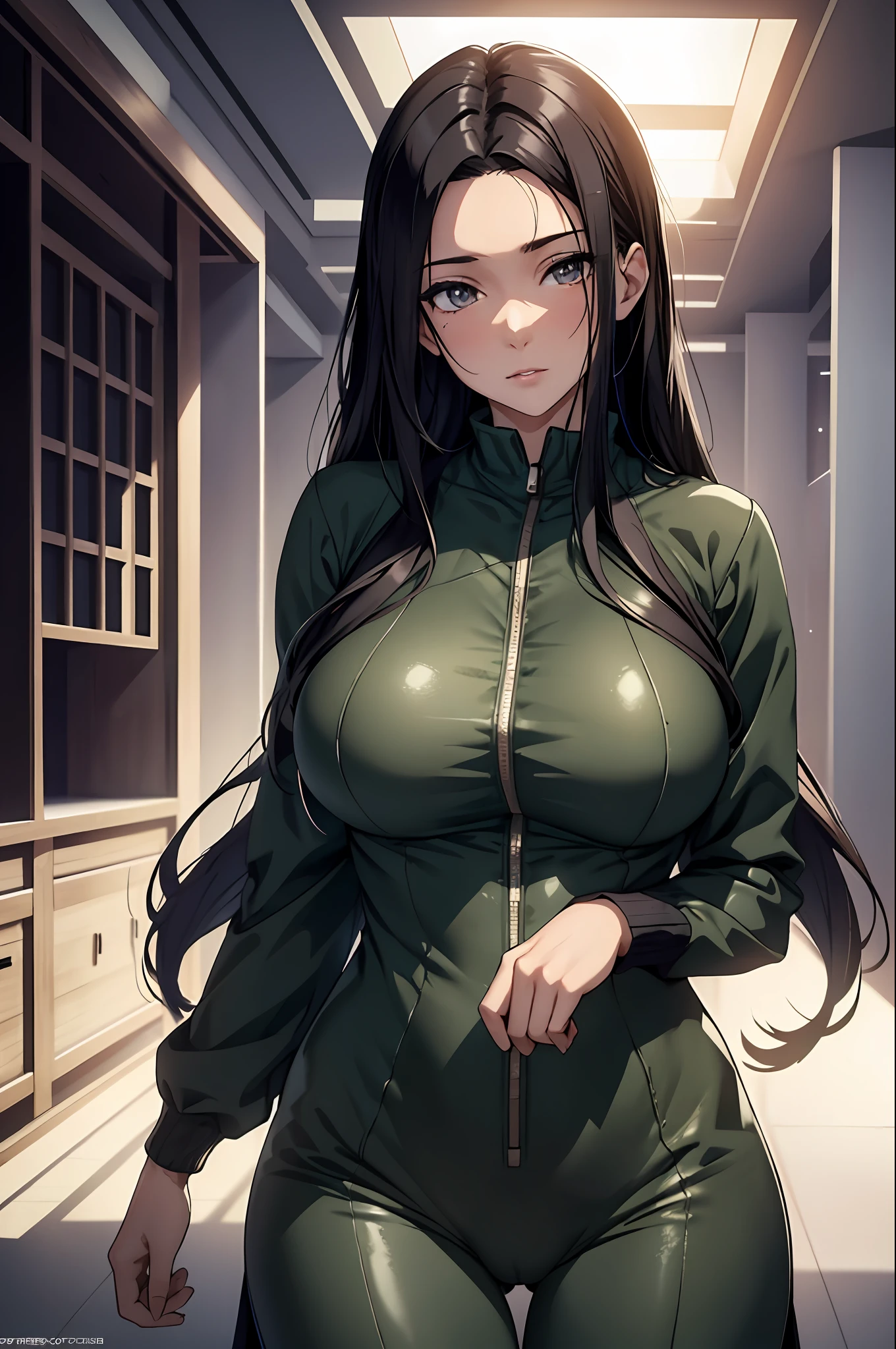 (真实感:1.4), 1female,35yo,Huge breasts, 独奏, us soldiers,Wearing a green transparent military uniform, Pornographic exposure,ln the forest, She has long flowing black hair, Bare genitalia,Sateen,Bigchest, From the front side, Wet straight hair, Sweating profusely,mostly cloudy sky,(tmasterpiece),(Very detailed CG unity 8K wallpaper),best qualtiy,cinmatic lighting,detailed back ground,beatiful detailed eyes,Bright pupils,(Very fine and beautiful),(Beautiful and detailed eye description),ultra - detailed,facing at camera,A high resolution,ultra - detailed),Very long hair,standing on your feet,Emotive expressions,Open-mouthed,Chest sagging,nakeness, Expose the genitals,revealing breasts,Camel toes,with no underpants,extremely large bosom,Extremely colorful,Most detailed,fully body photo,The face is well lit