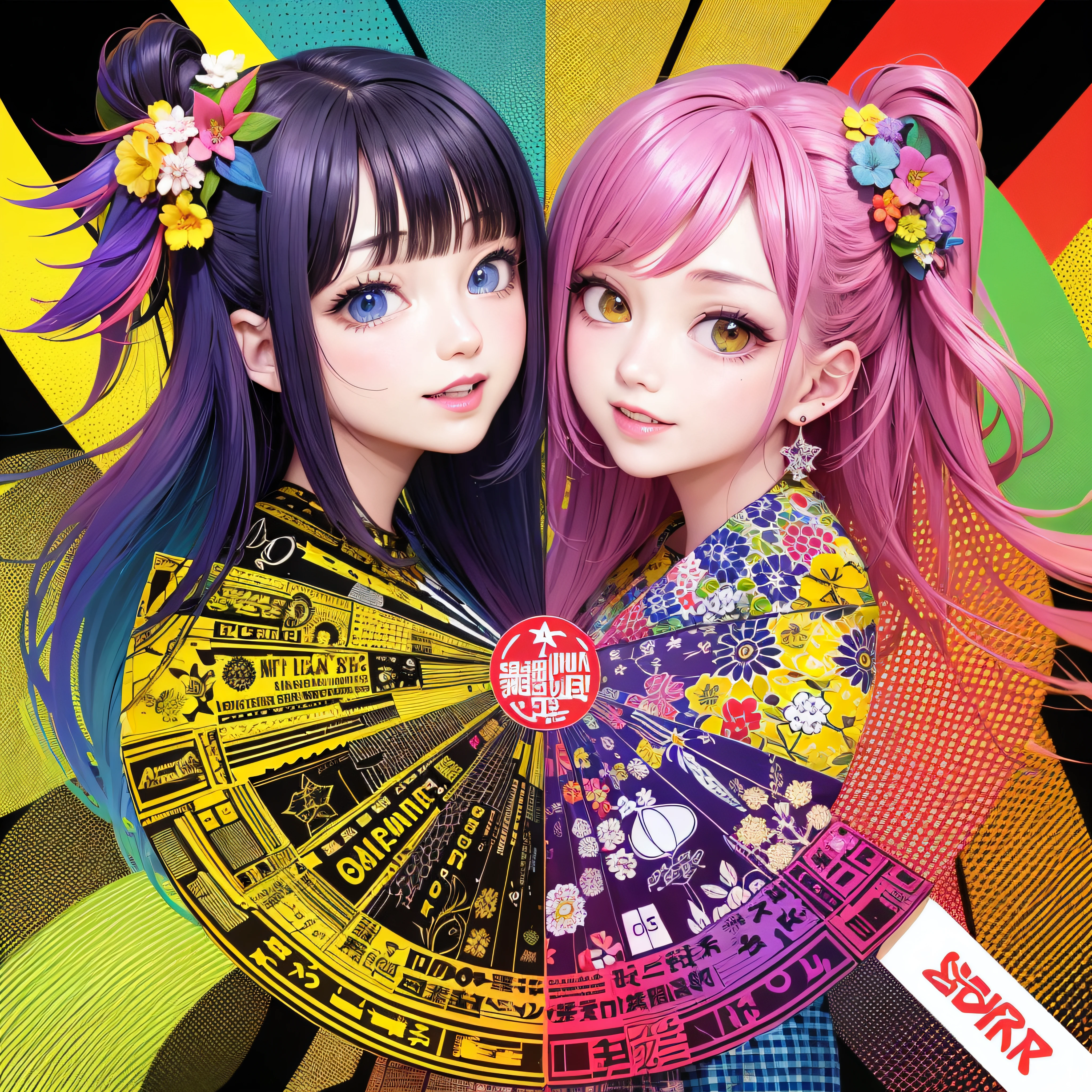 「Colorful DAOs」Let's imagine an emblem design that reflects the elements of：Black around and on background、Black around and on background、

Pattern：

In the center of the emblem、It depicts a woman with a colorful and pretty design。She was smiling and、、、、、、Symbolizes a decentralized and colorful community。
Texto：

The text is、The emblem is placed at the top or bottom。「Colorful DAOs」The name is drawn in iridescent letters。The color of the letters is as vivid as a rainbow、Highlight colorful concepts。
Color scheme：

The entire emblem has、A rainbow color scheme is used。reddish、an orange、yellow、verdant、Green grass、Blue、Purple, etc.、Bright and vivid colors are combined.、It expresses vitality and vitality。
layout：

The emblem is designed with a symmetrical layout。The female design is in the center、Symmetrical design is symmetrically arranged。Symmetry is balanced、Visual emphasis on beauty。
Such an emblem is、By combining colorful and pretty female designs with iridescent text、communication、empathy、Give the image of a vibrant community。Because the design of the emblem depends on the personality of the artist or designer、Do you leave the actual design to the professionals??????、When designing your own ideas、We encourage you to try different ideas.。

Logo Design：By incorporating symmetrical elements、Could be a well-balanced design。By drawing a picture of a beautiful woman gracefully and simply、Make your logo visually appealing。