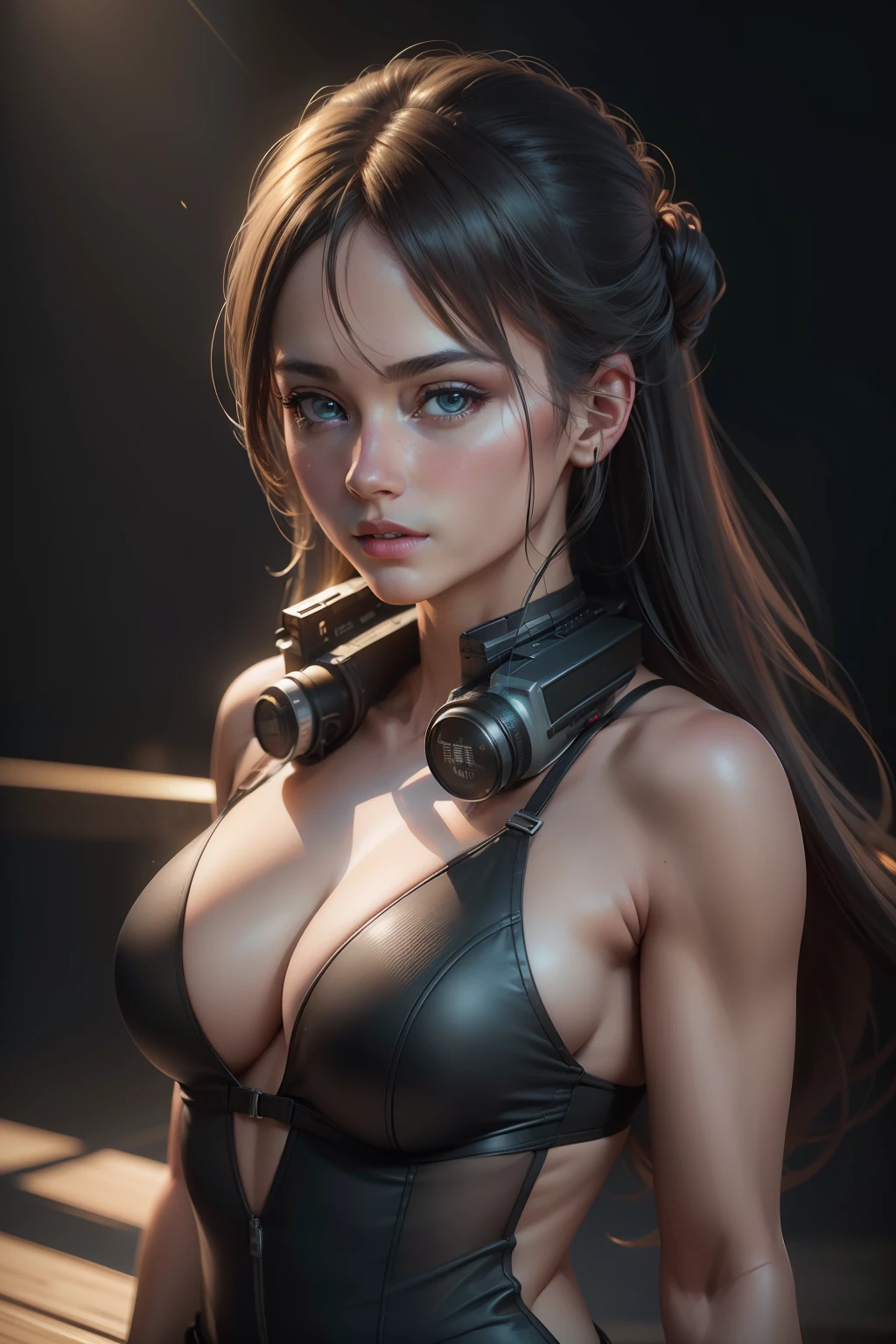(8k, RAW photo, best quality, mastery:1.2), (realistic, photo-realistic:1.37)，high qulity，highly accurate，Professional lighting，photon maping，Ray traching，Radio City，Physical rendering，Realistic eye model