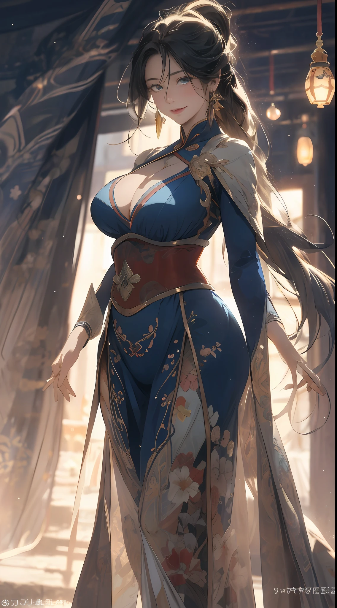 (RAW photo, Best quality), extremely detailed CG unity 8k壁纸,ink,astounding,电影灯光,lens_flare,dunhuang_Style,beautiful lady, Alphonse Mucha's style, light reflections, Oil painting, voluminetric lighting,sexy big breasts exposed,1female,A MILF,熟妇,mature,36 years old,Huge breasts, 独奏, Supergirl,Wearing a blue Superman uniform, coniferous forest, She has long flowing hair, Bare genitalia, standing on your feet,Bigchest,Wet straight hair,Sweat profusely,drenched all over the body,frontage, hair straight, mostly cloudy sky,(((tmasterpiece),(Very detailed CG unity 8K wallpaper),best qualtiy,cinmatic lighting,detailed back ground,beatiful detailed eyes,Bright pupils,blue color eyes,(Very fine and beautiful),(Beautiful and detailed eye description),ultra - detailed,tmasterpiece,)),facing at camera,A high resolution,ultra - detailed),beautifullegs,Very long hair,legs are open,Emotive expressions,Smile,Open-mouthed,Flushed complexion,Chest sagging,nakeness, Bulge,Expose the genitals,revealing breasts,Camel toes,with no underpants,extremely large bosom,Extremely colorful,Most detailed,fully body photo,The face is well lit
