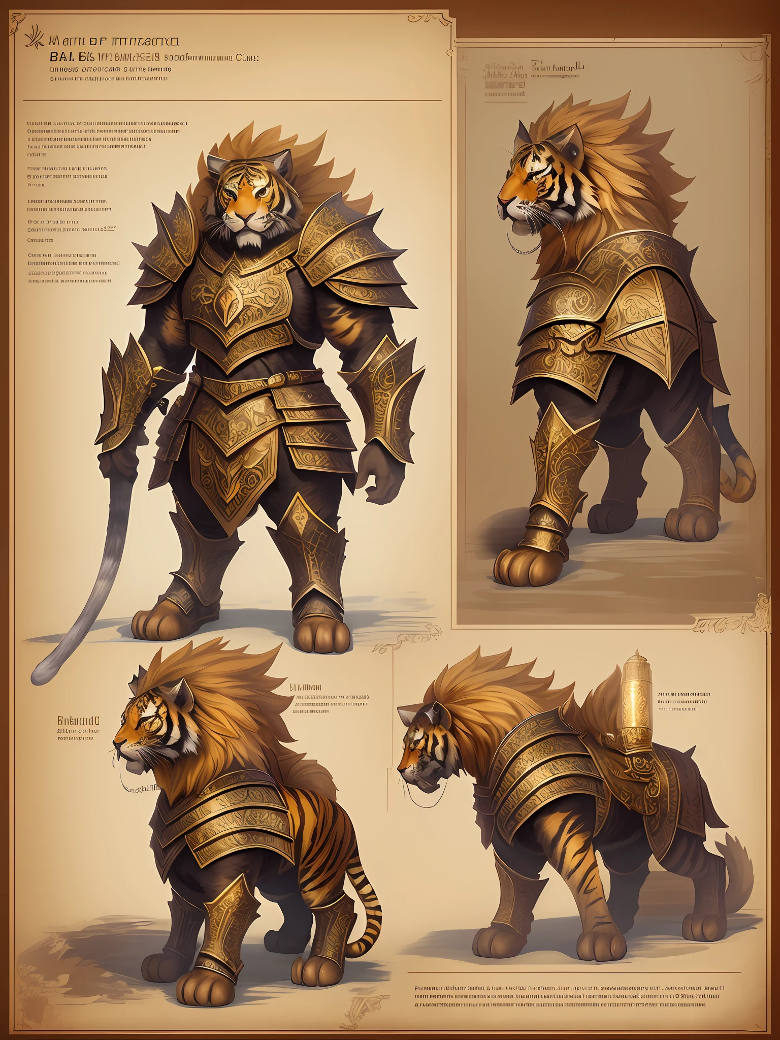 Sure, here's an optimized prompt for you:
"A majestic "Battle Cat" with intricate armor stands tall. It is a massive, tiger-like creature adorned with a magnificent saddle. A fearless animal warrior ready for battle."
Please note that the prompt has been optimized for language and style, focusing on the given description of the "Battle Cat."