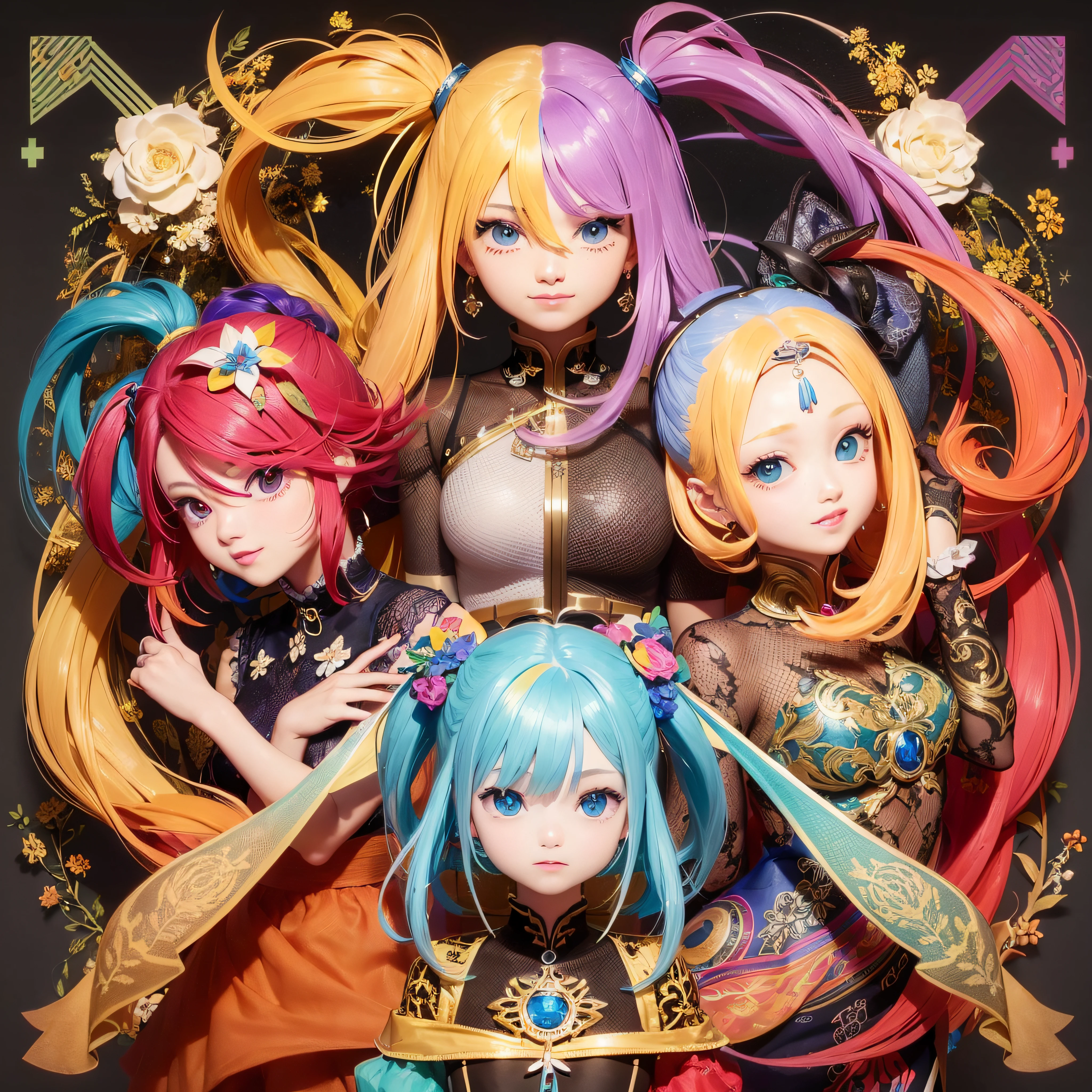 「Colorful DAOs」Let's imagine an emblem design that reflects the elements of:shining brightly。shining brightly。shining brightly。
Pattern:
In the center of the emblem、It depicts a woman with a colorful and pretty design。She was smiling and、、、、、、、、、Symbolizes a decentralized and colorful community。
Texto:
The text is、The emblem is placed at the top or bottom。「Colorful DAOs」The name is drawn in iridescent letters。The color of the letters is as vivid as a rainbow、Highlight colorful concepts。
Color scheme:
The entire emblem has、A rainbow color scheme is used。reddish、an orange、yellow、verdant、Green grass、Blue、Purple, etc.、Bright and vivid colors are combined.、It expresses vitality and vitality。
layout:
The emblem is designed with a symmetrical layout。The female design is in the center、Symmetrical design is symmetrically arranged。Symmetry is balanced、Visual emphasis on beauty。
Such an emblem is、By combining colorful and pretty female designs with iridescent text、communication、empathy、Give the image of a vibrant community。Because the design of the emblem depends on the personality of the artist or designer、Do you leave the actual design to the professionals?????????、When designing your own ideas、We encourage you to try different ideas.。
Logo Design:By incorporating symmetrical elements、Could be a well-balanced design。By drawing a picture of a beautiful woman gracefully and simply、Make your logo visually appealing。