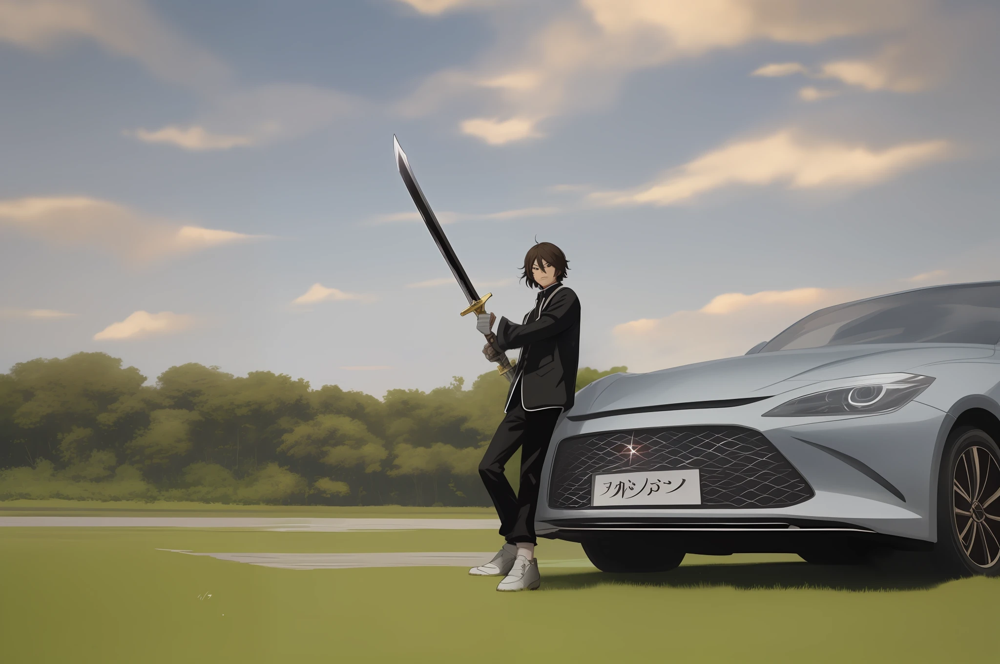 Shinkai sincerely,Long sword