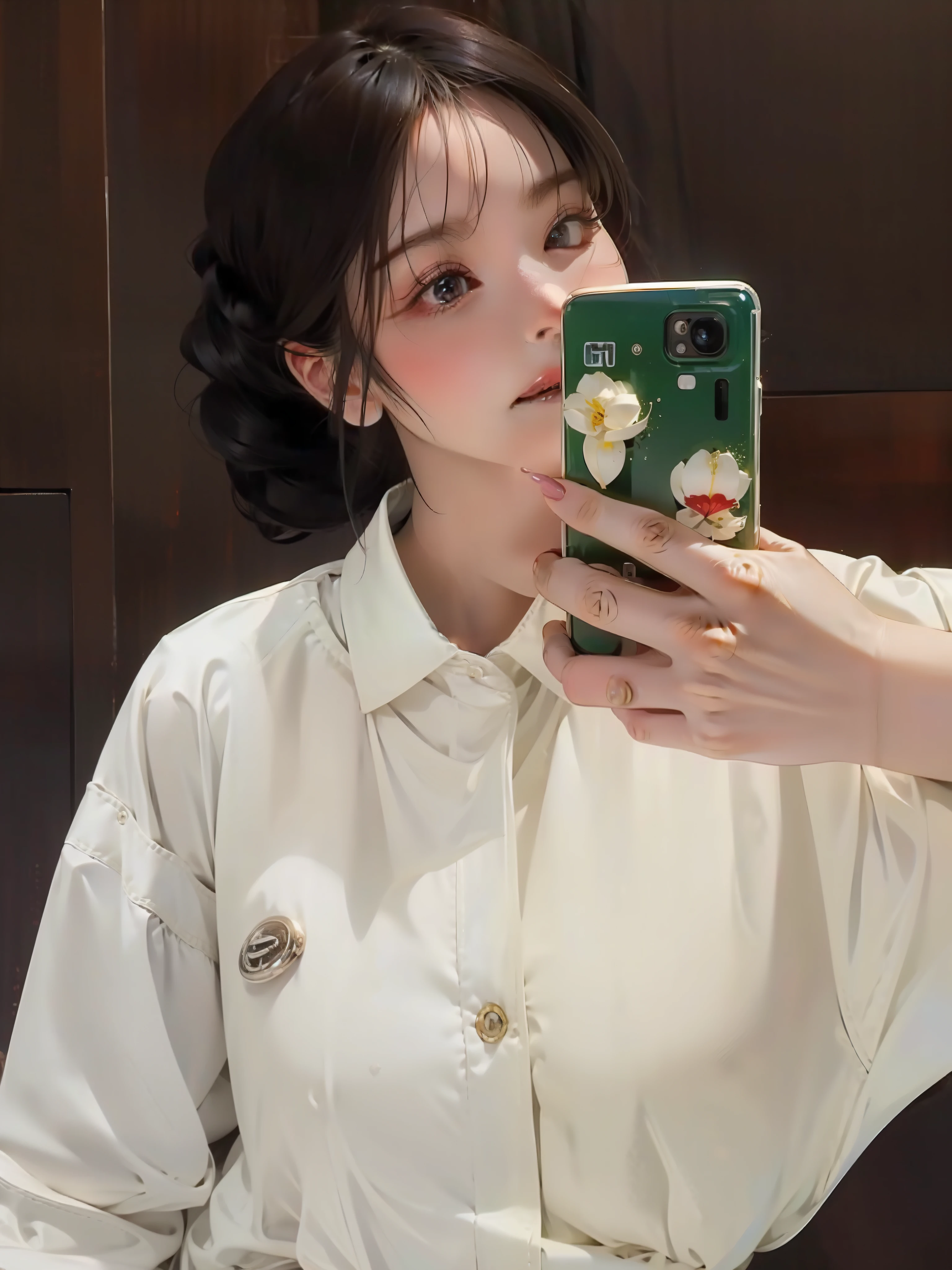 White color hair,red color eyes,Beautiful woman,Works of masters,detailed detail,high qulity,