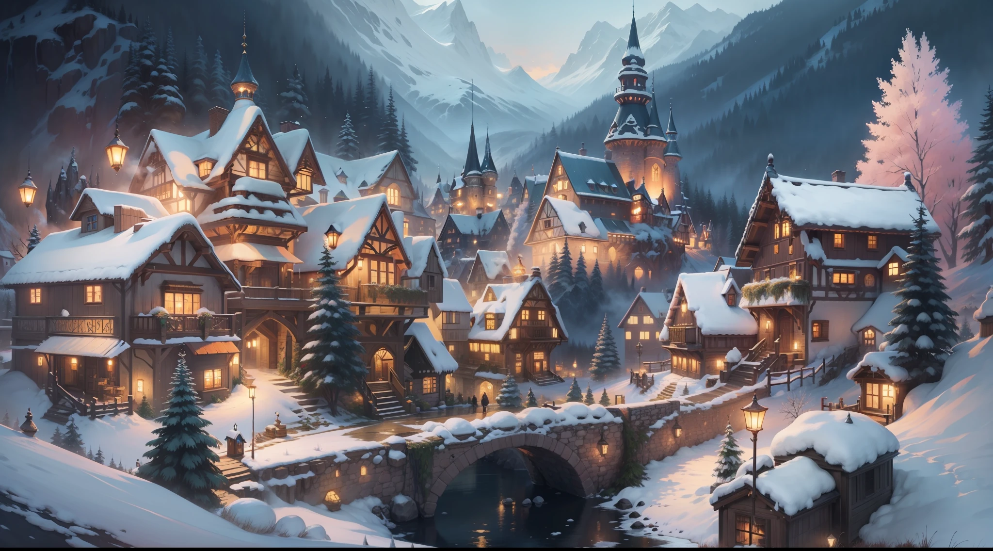 Fairytale Mountain Village