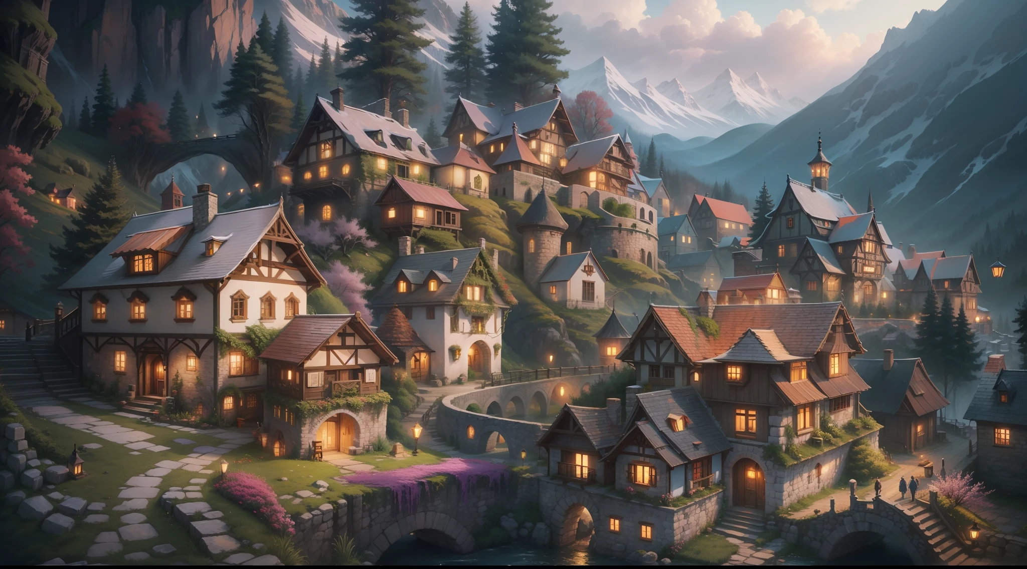 Fairytale Mountain Village