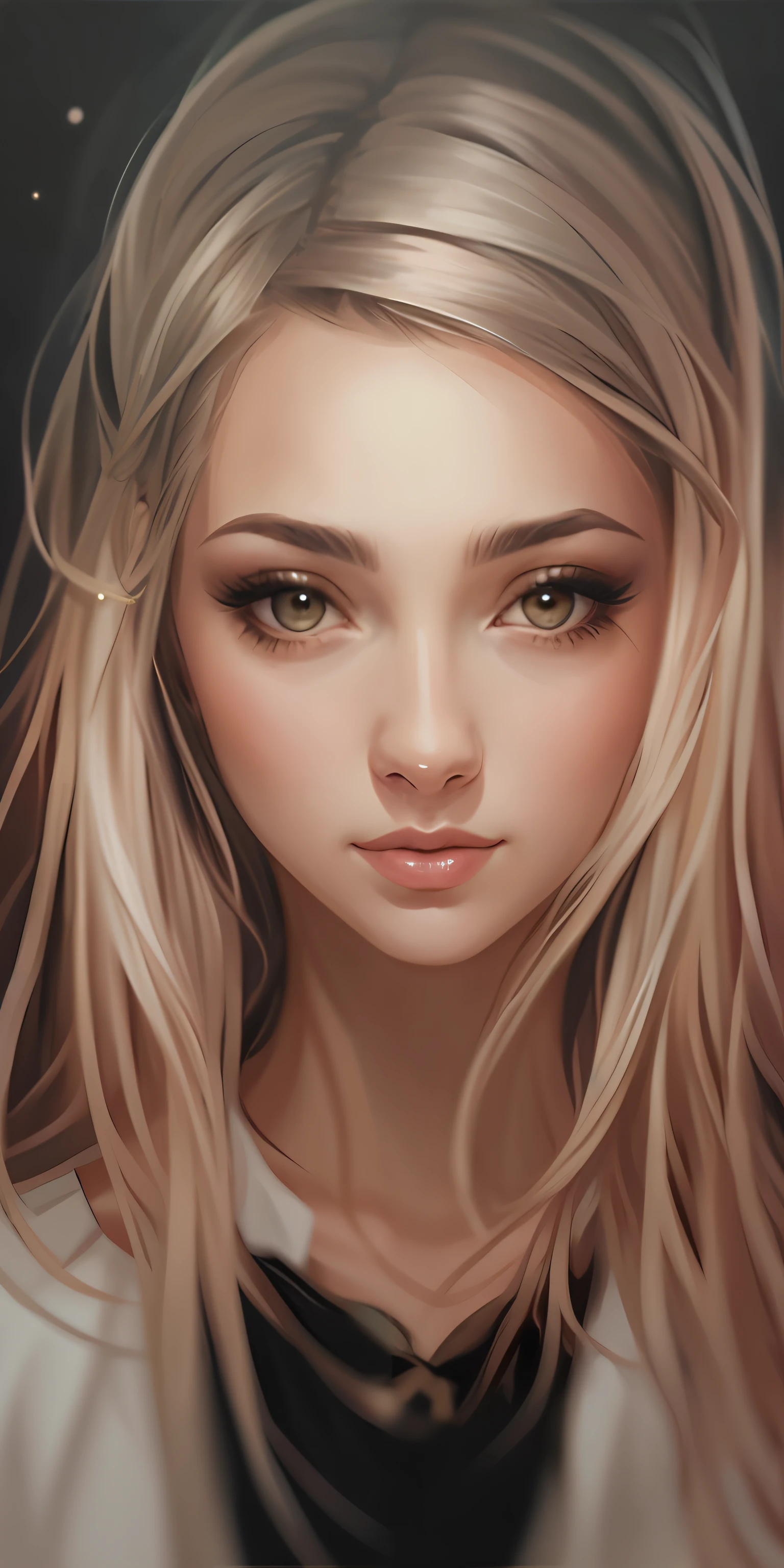 um close up de um desenho de uma mulher com cabelos longos, retrato Artgerm, inspirado no WLOP, Artgerm detalhado, WLOP : : 5, Artgerm. High detail, retrato suave, muito detalhado rosto bonito, por WLOP, retrato de fantasia fosco detalhado, em estilo de WLOP, rosto bonito detalhado, lindo retrato do rosto, WLOP |